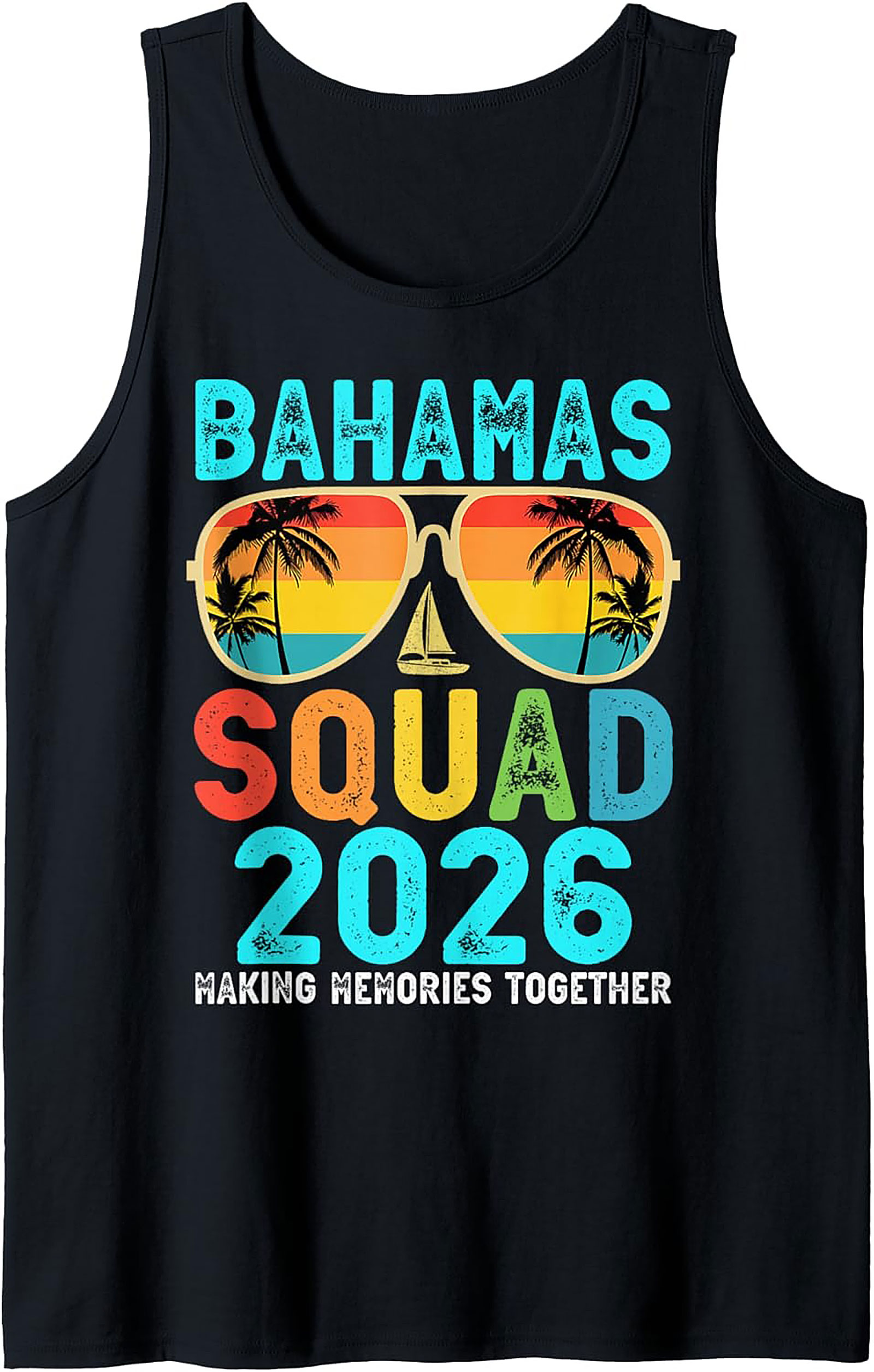 Bahamas Squad 2026 Tank Top Unisex Sleeveless Shirt Gift