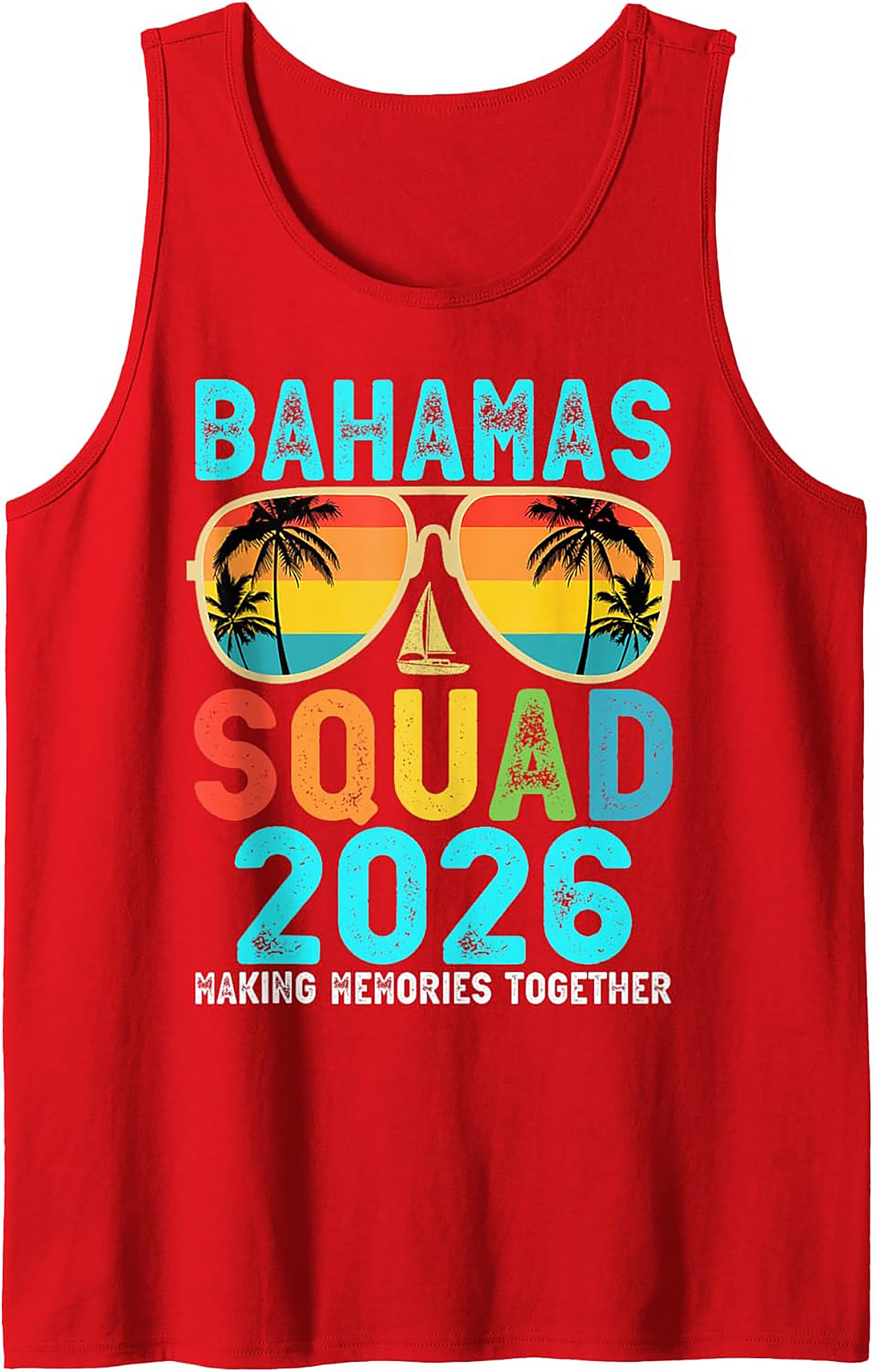 Bahamas Squad 2026 Tank Top Unisex Sleeveless Shirt Gift