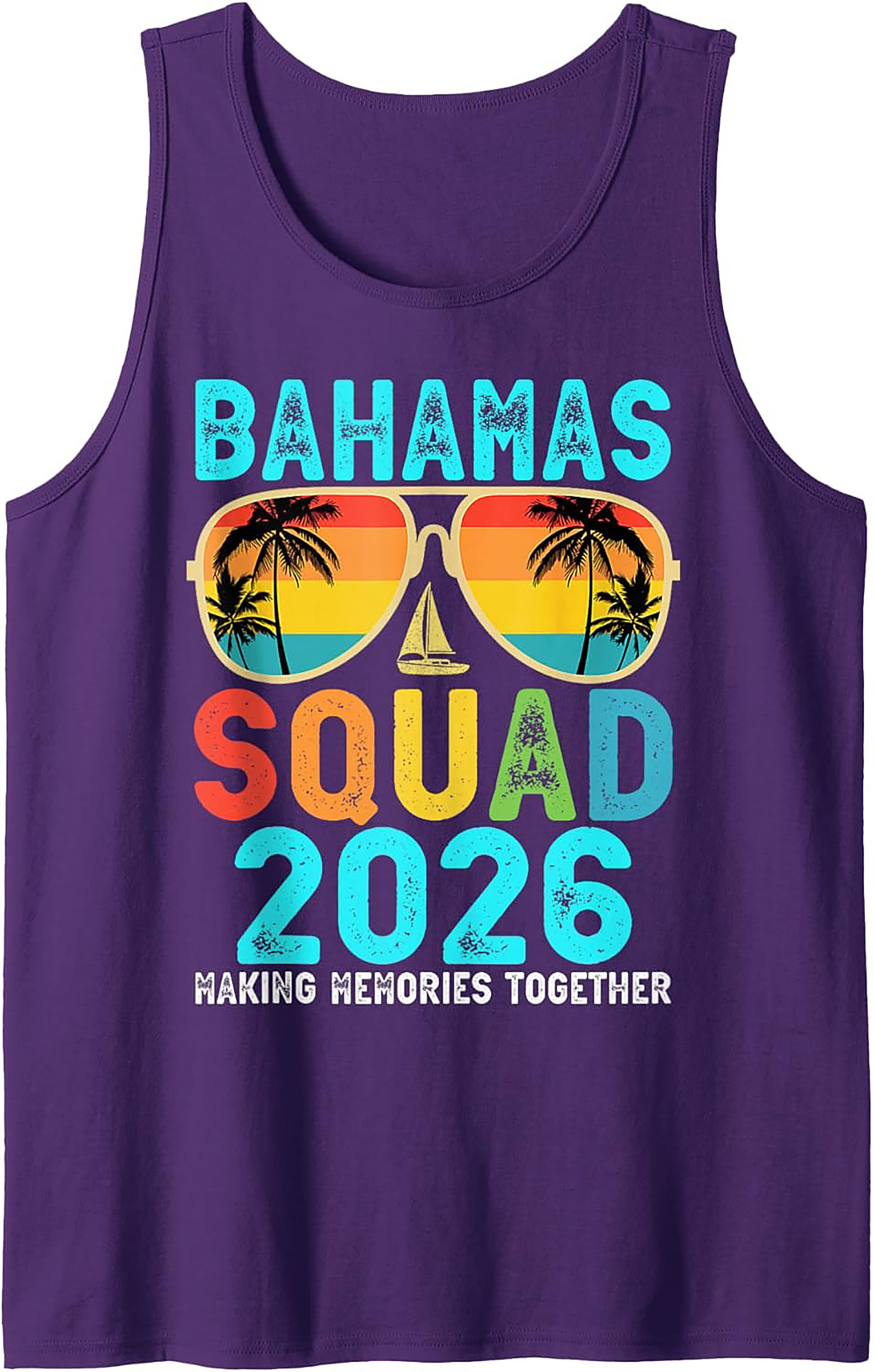 Bahamas Squad 2026 Tank Top Unisex Sleeveless Shirt Gift