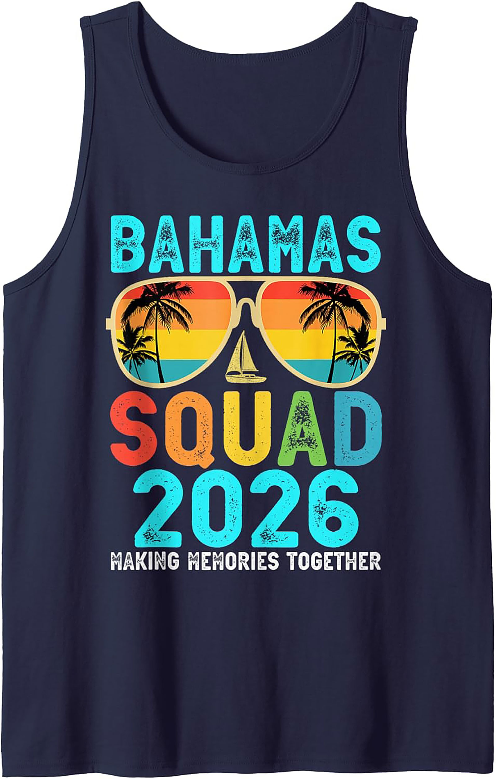 Bahamas Squad 2026 Tank Top Unisex Sleeveless Shirt Gift