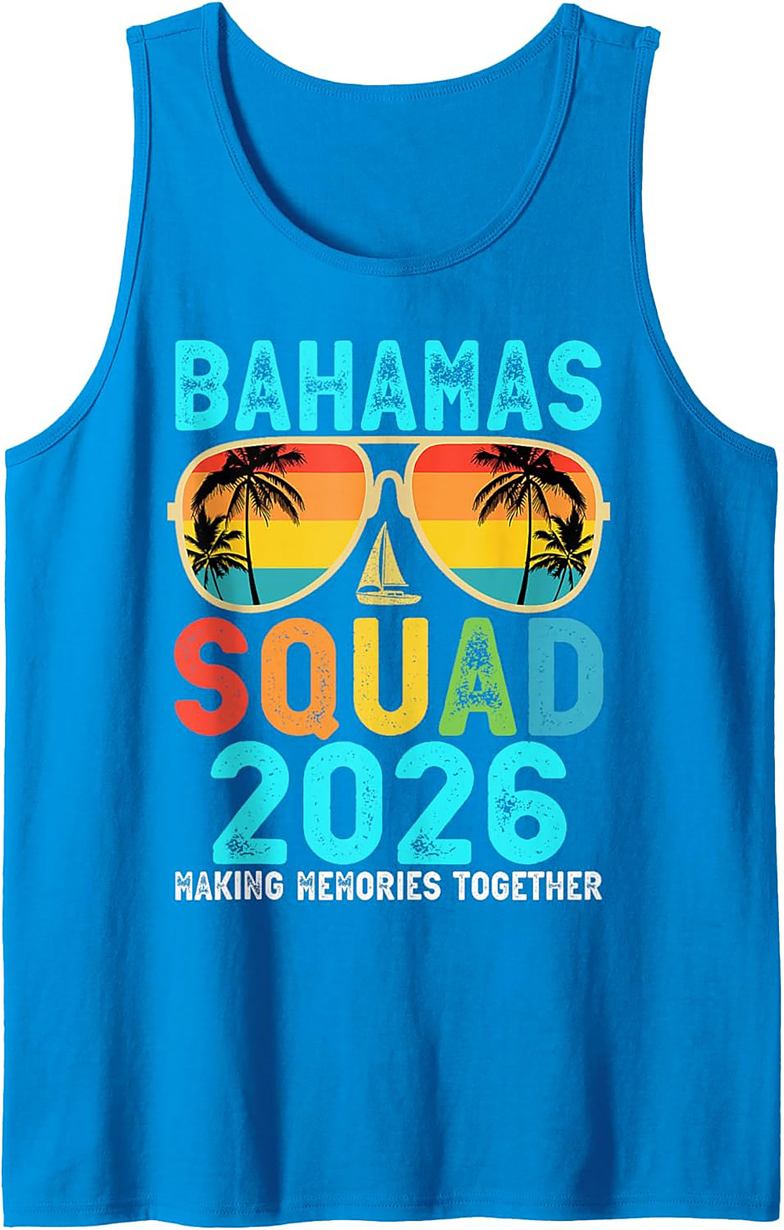 Bahamas Squad 2026 Tank Top Unisex Sleeveless Shirt Gift