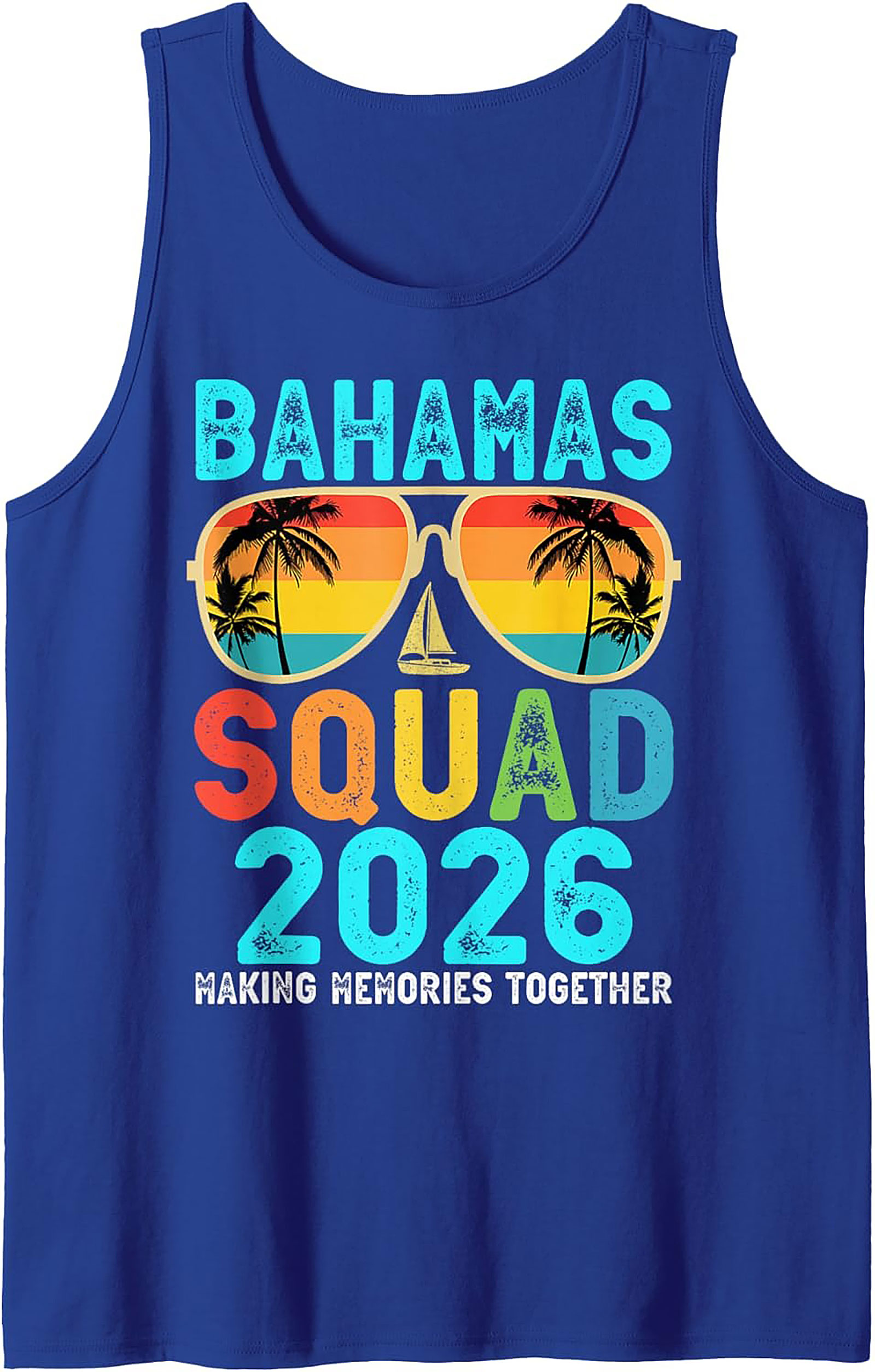Bahamas Squad 2026 Tank Top Unisex Sleeveless Shirt Gift
