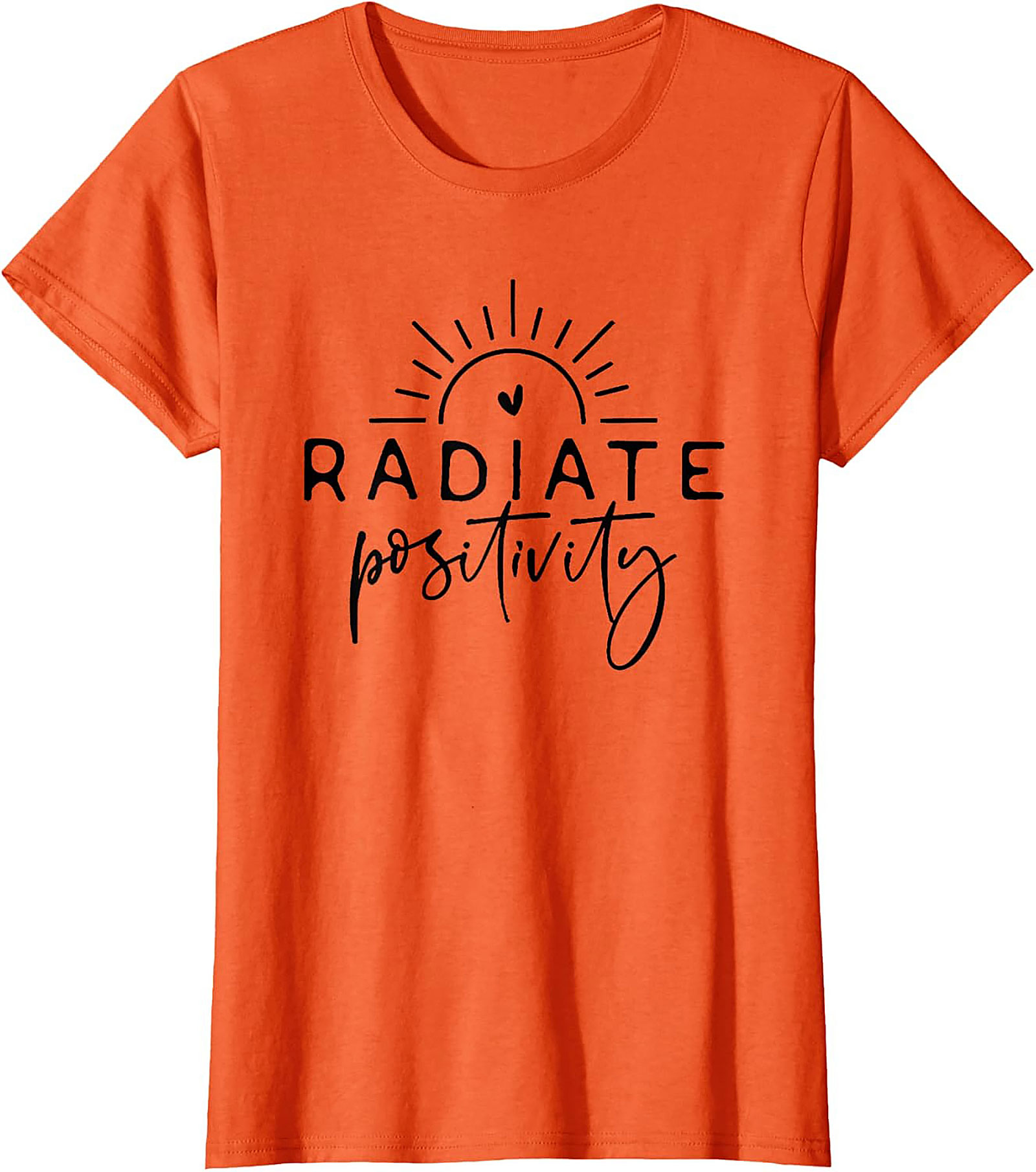 Radiate Positivity T-shirt | Inspirational Graphic Tee