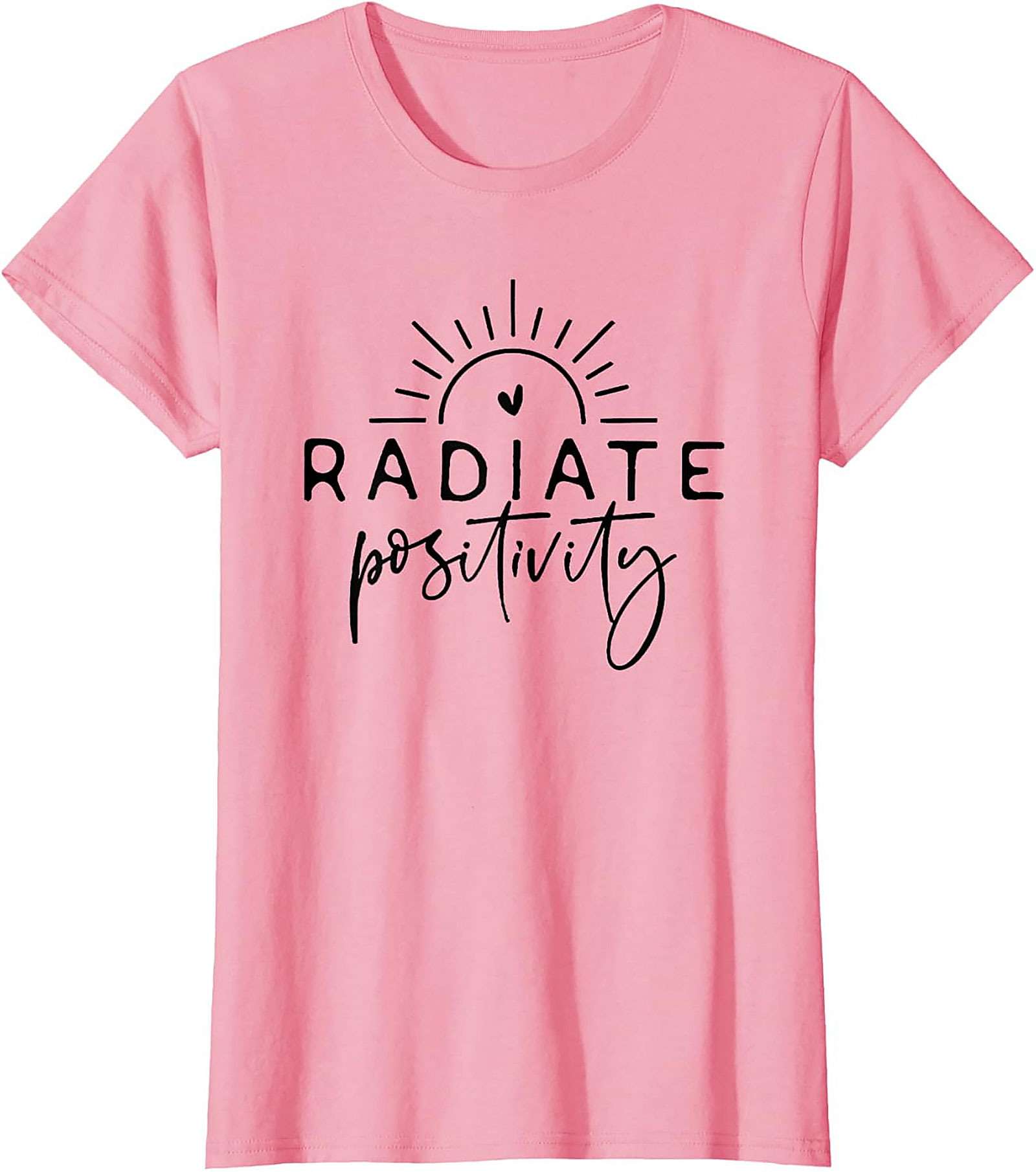 Radiate Positivity T-shirt | Inspirational Graphic Tee