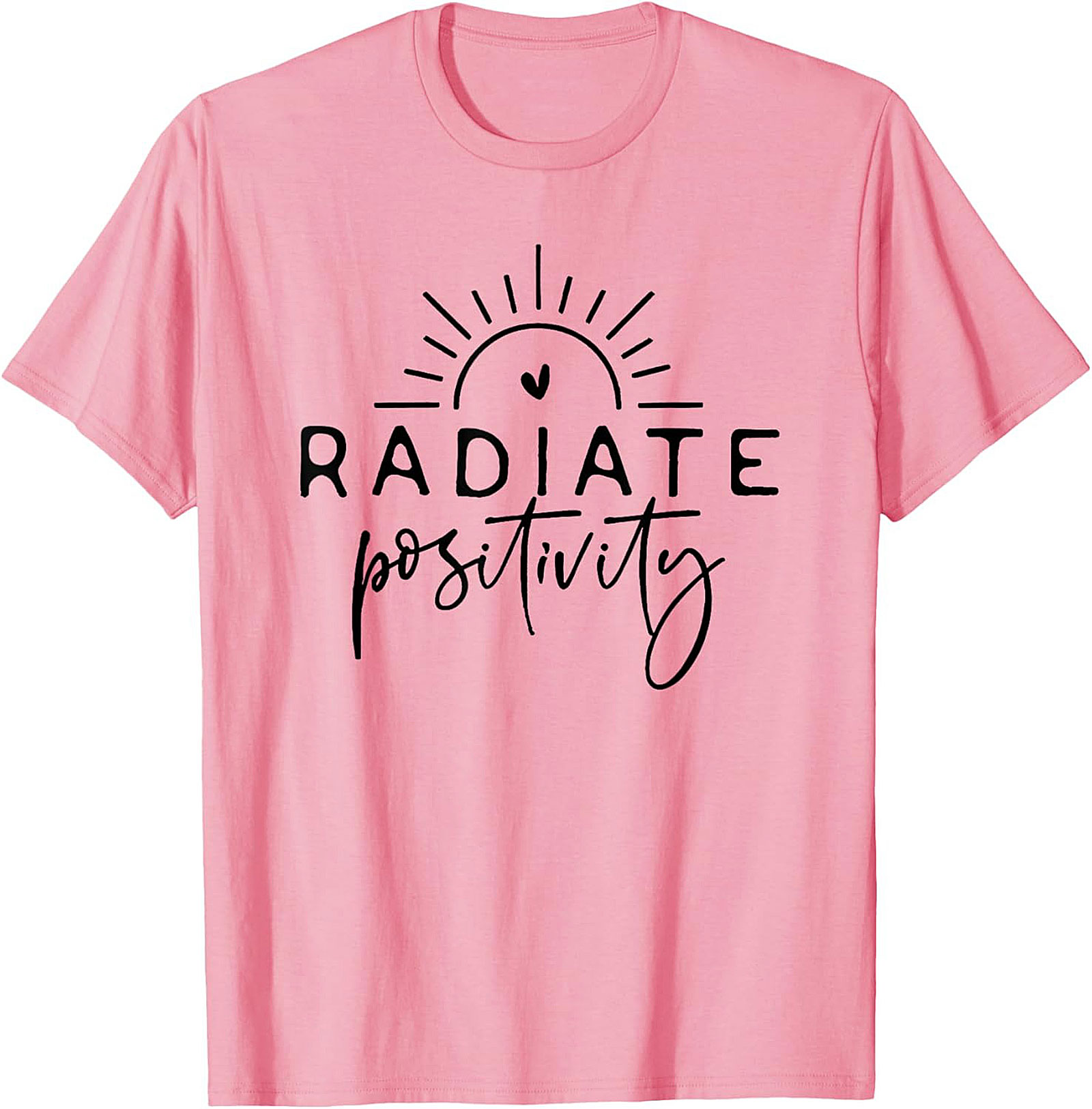 Radiate Positivity T-shirt | Inspirational Graphic Tee