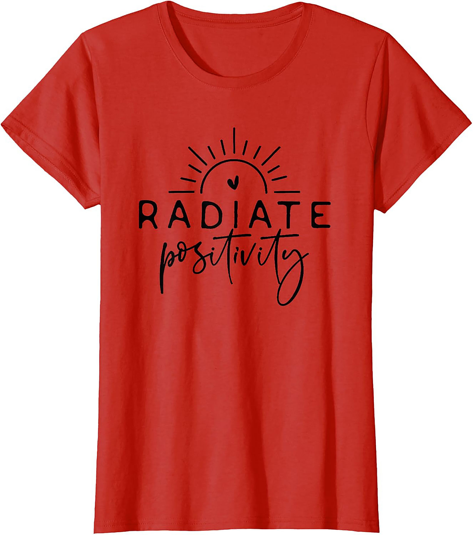 Radiate Positivity T-shirt | Inspirational Graphic Tee