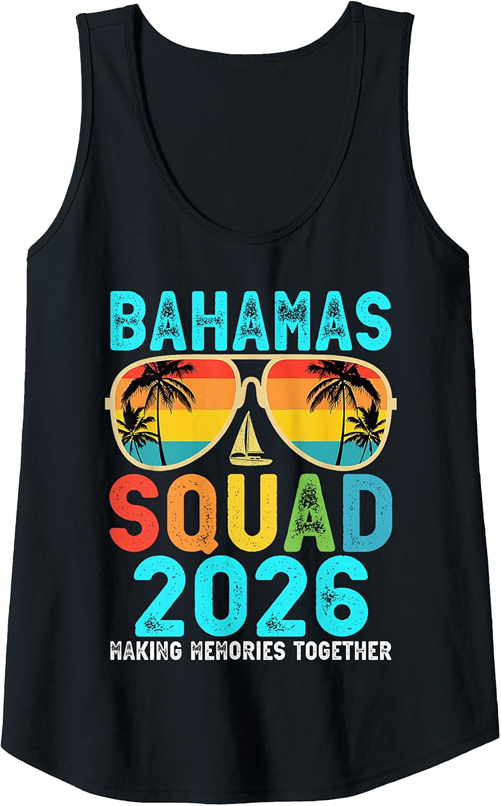 Bahamas Squad 2026 Tank Top Unisex Sleeveless Shirt Gift