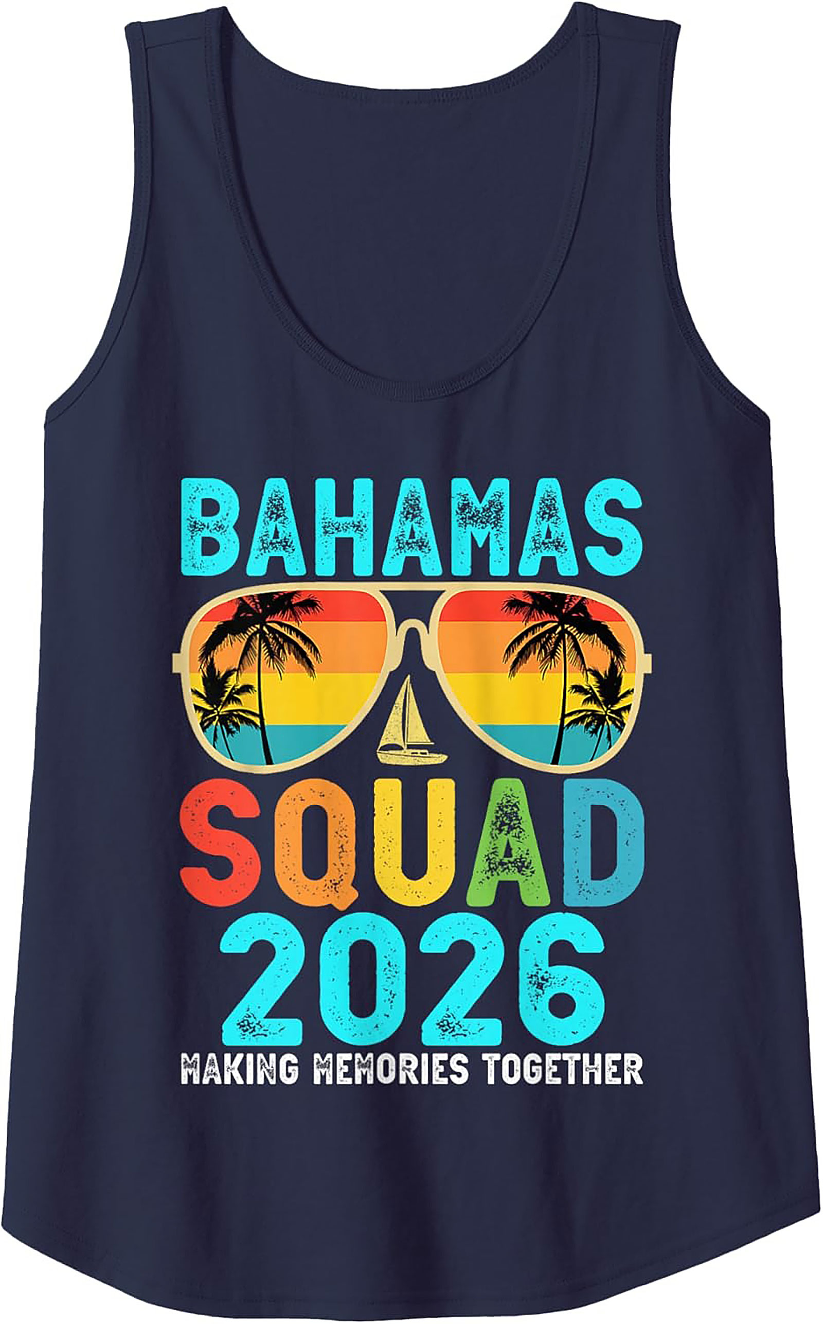 Bahamas Squad 2026 Tank Top Unisex Sleeveless Shirt Gift
