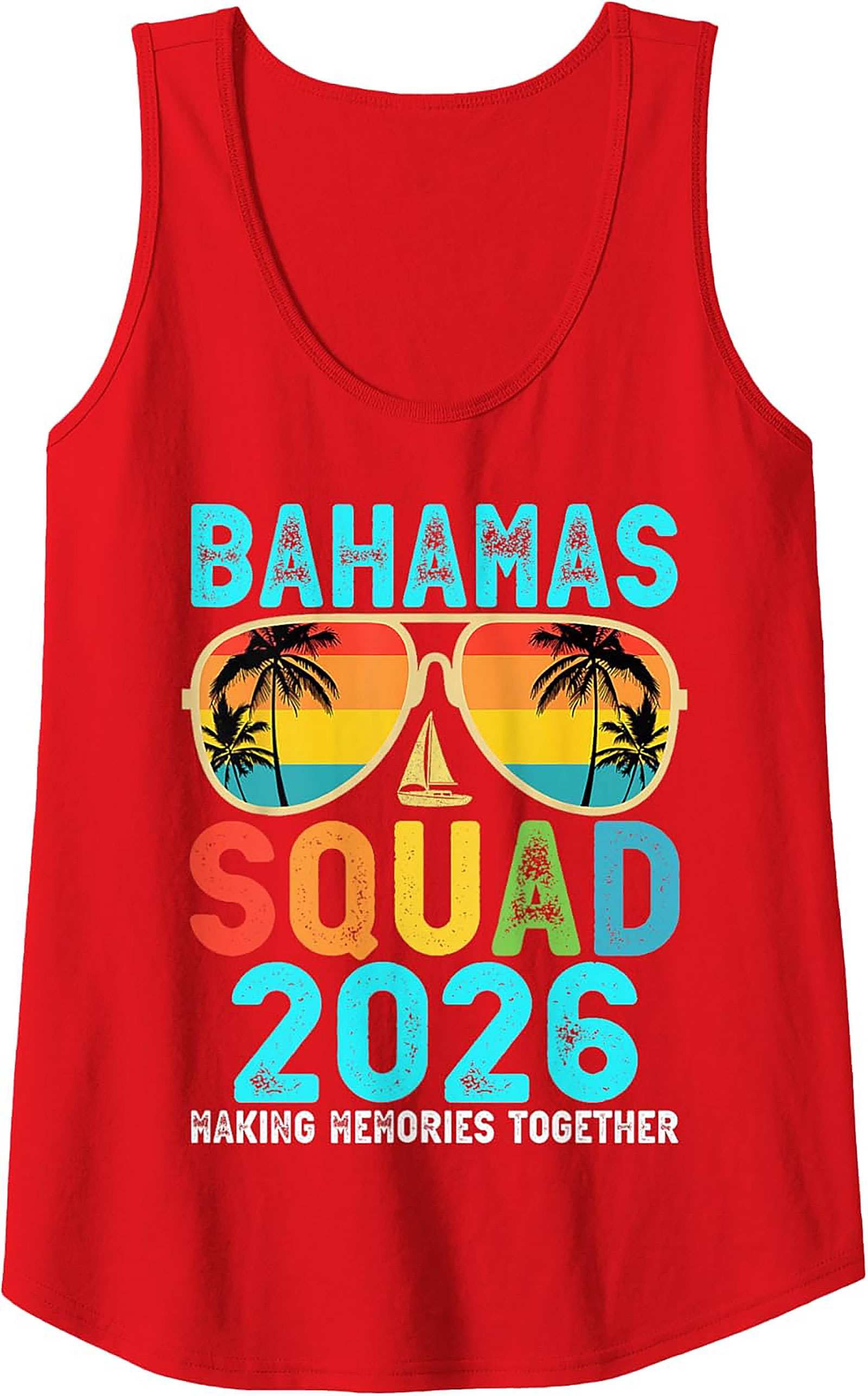 Bahamas Squad 2026 Tank Top Unisex Sleeveless Shirt Gift