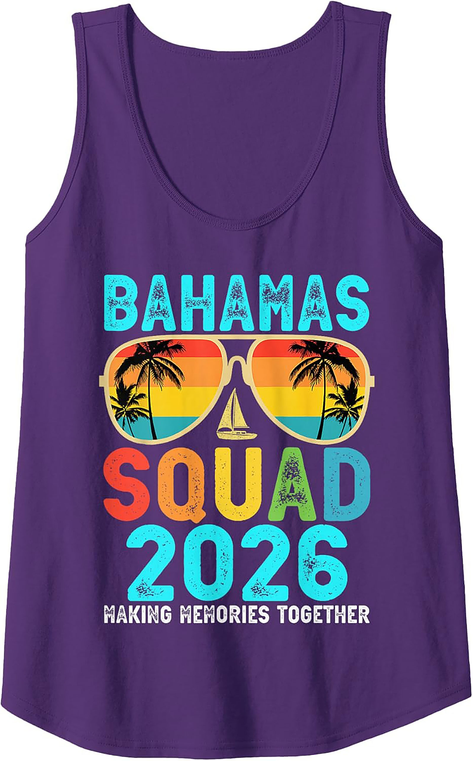 Bahamas Squad 2026 Tank Top Unisex Sleeveless Shirt Gift