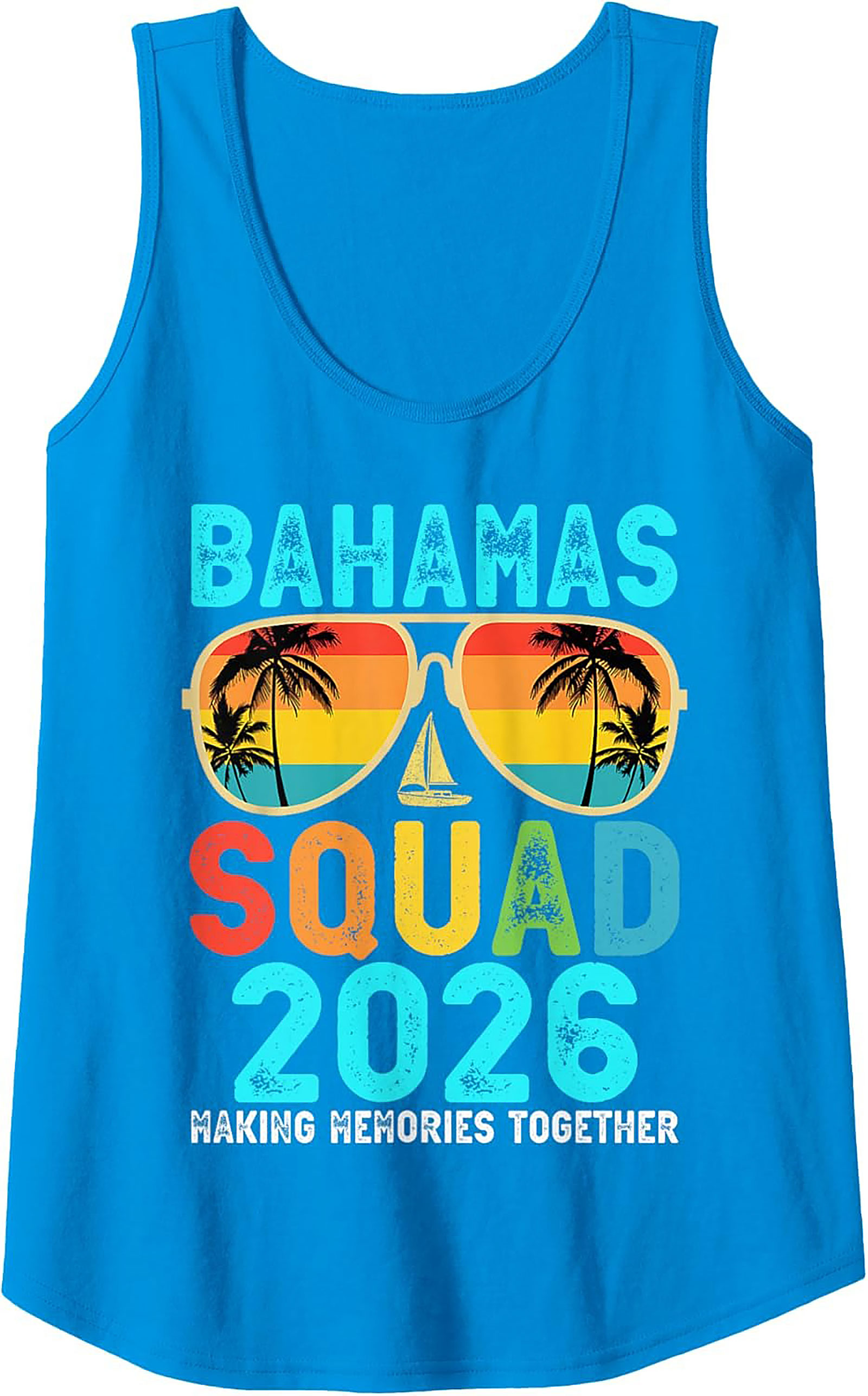 Bahamas Squad 2026 Tank Top Unisex Sleeveless Shirt Gift