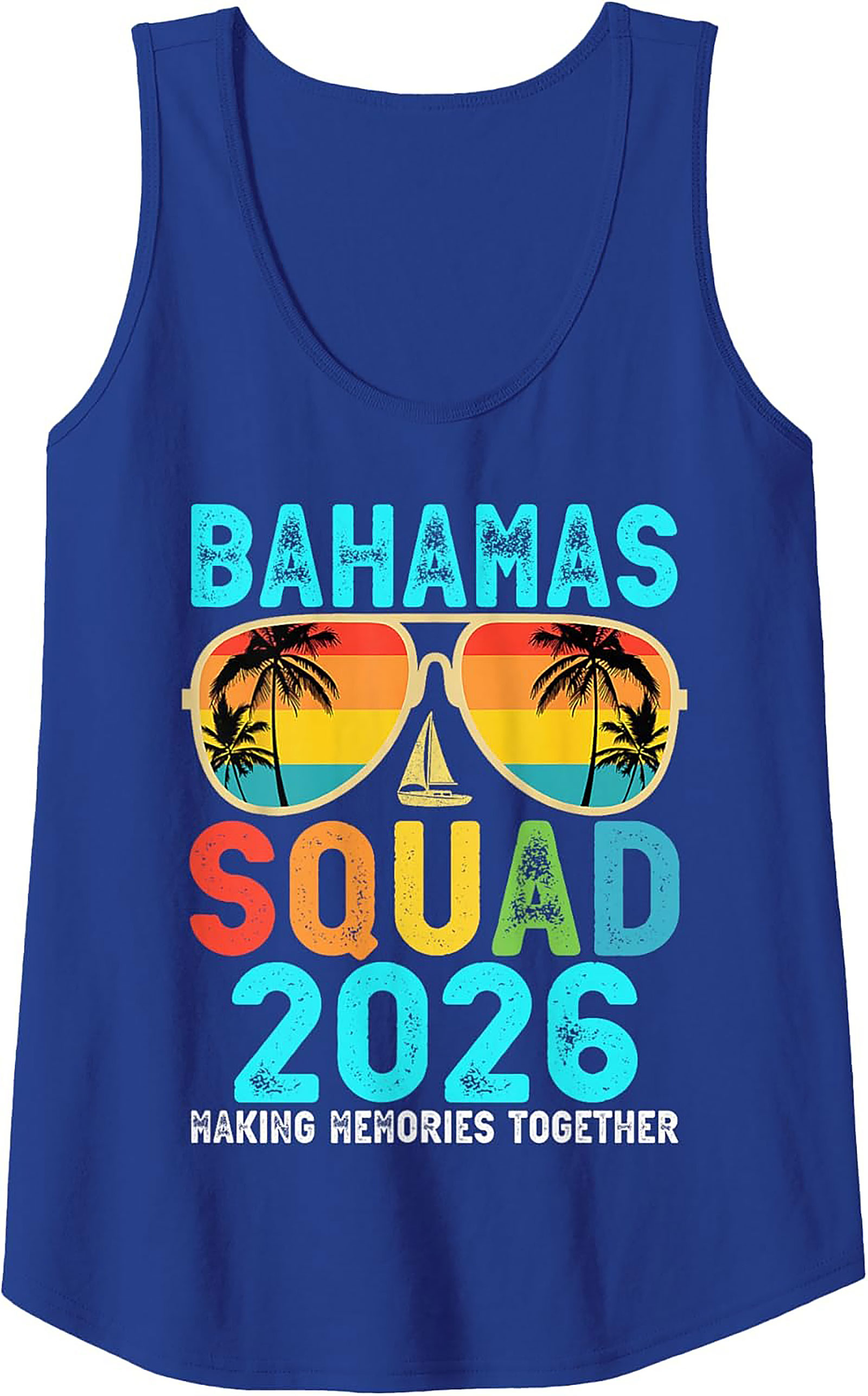 Bahamas Squad 2026 Tank Top Unisex Sleeveless Shirt Gift