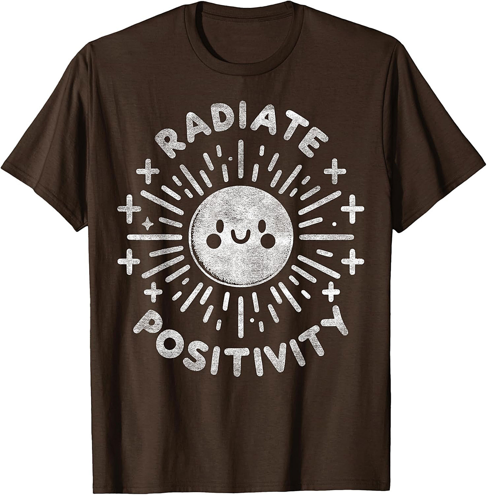 Radiate Positivity Graphic Tee | Happy Sun Unisex Shirt