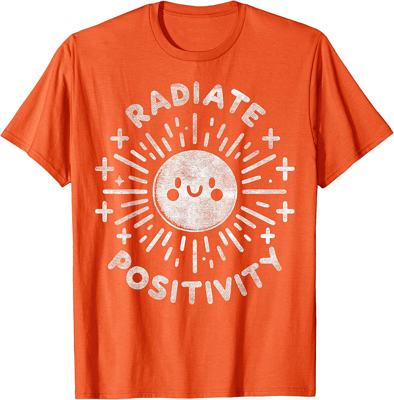 Radiate Positivity Graphic Tee | Happy Sun Unisex Shirt