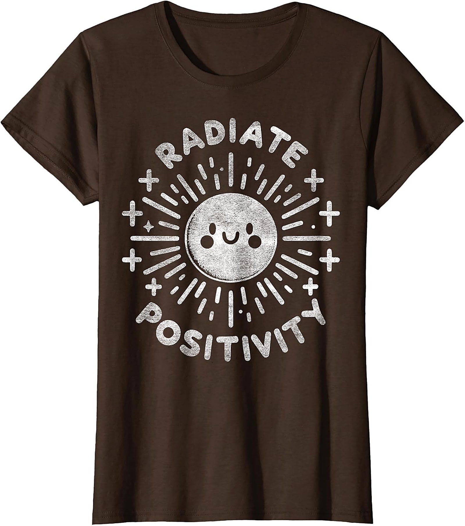Radiate Positivity Graphic Tee | Happy Sun Unisex Shirt