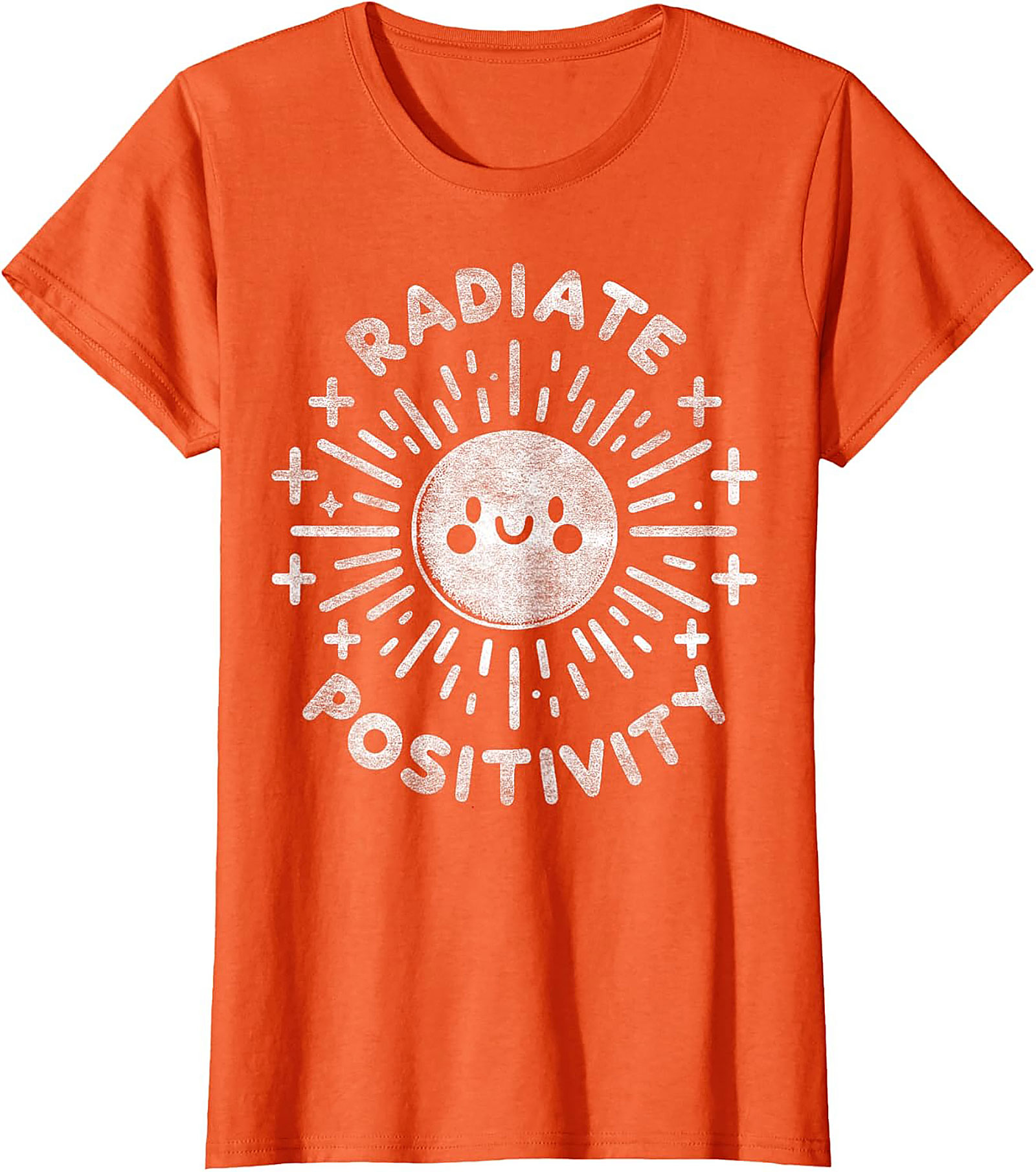 Radiate Positivity Graphic Tee | Happy Sun Unisex Shirt