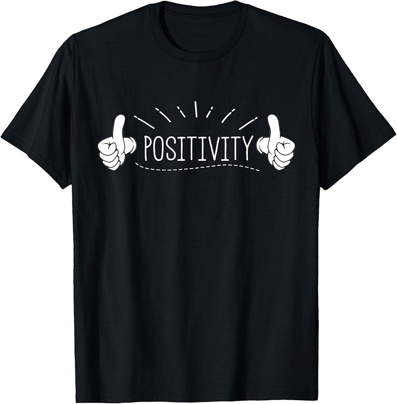 Positivity T-shirt: Good Vibes Graphic Tee | Unisex Shirt