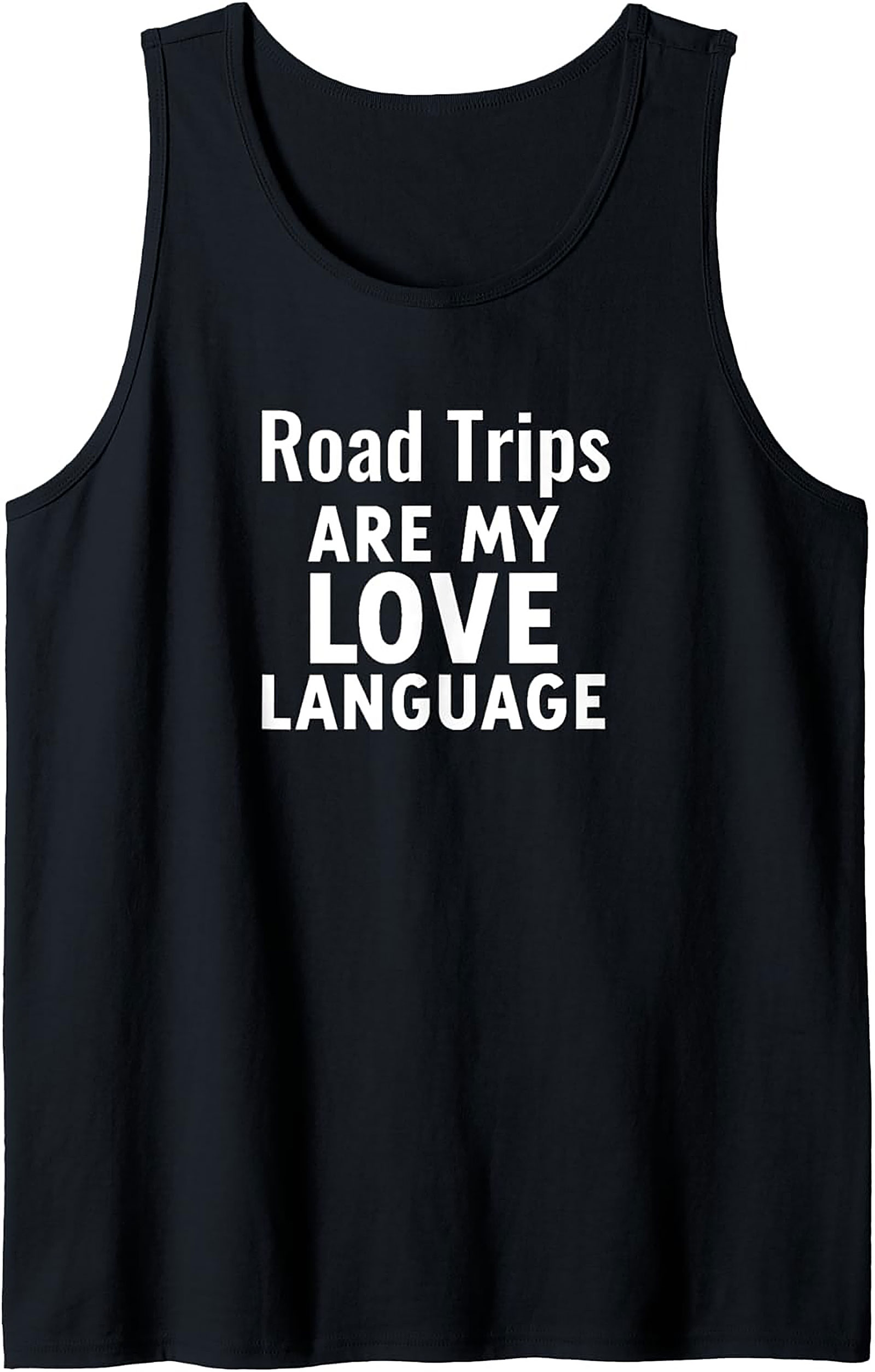 Road Trip Love Language Graphic Tank Unisex Sleeveless Tee