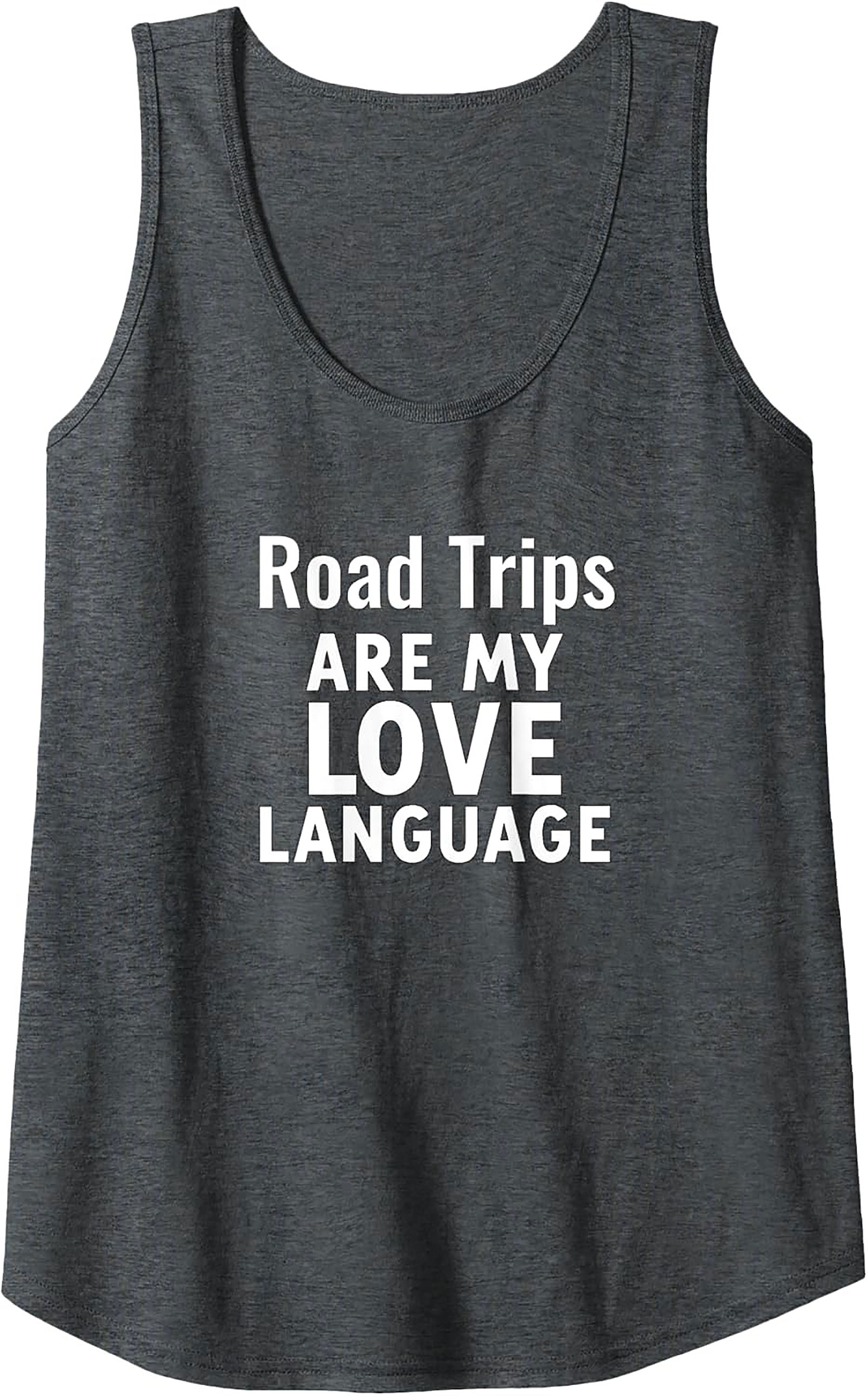 Road Trip Love Language Graphic Tank Unisex Sleeveless Tee