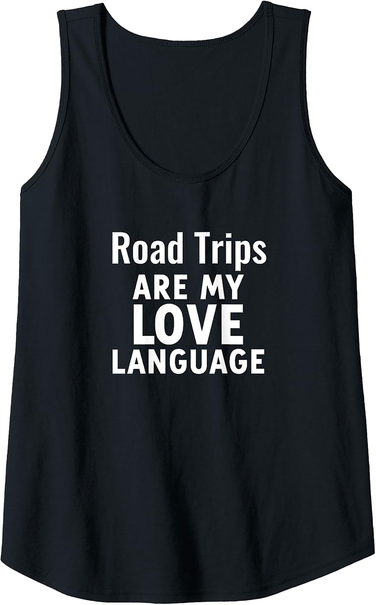 Road Trip Love Language Graphic Tank Unisex Sleeveless Tee