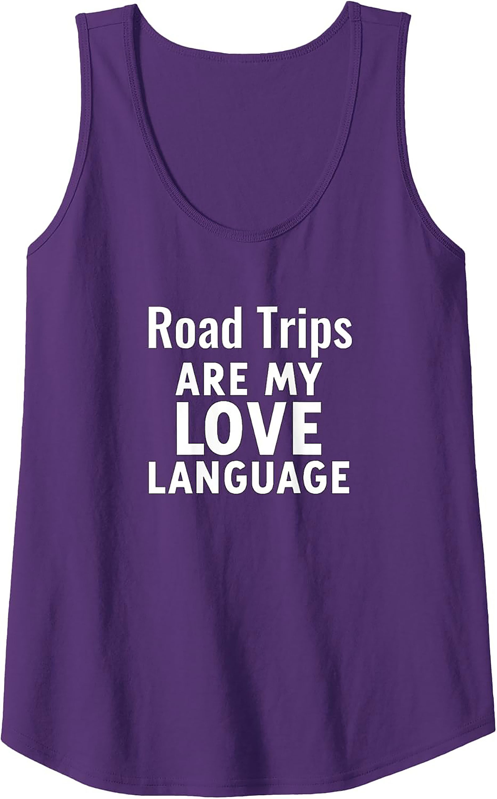 Road Trip Love Language Graphic Tank Unisex Sleeveless Tee