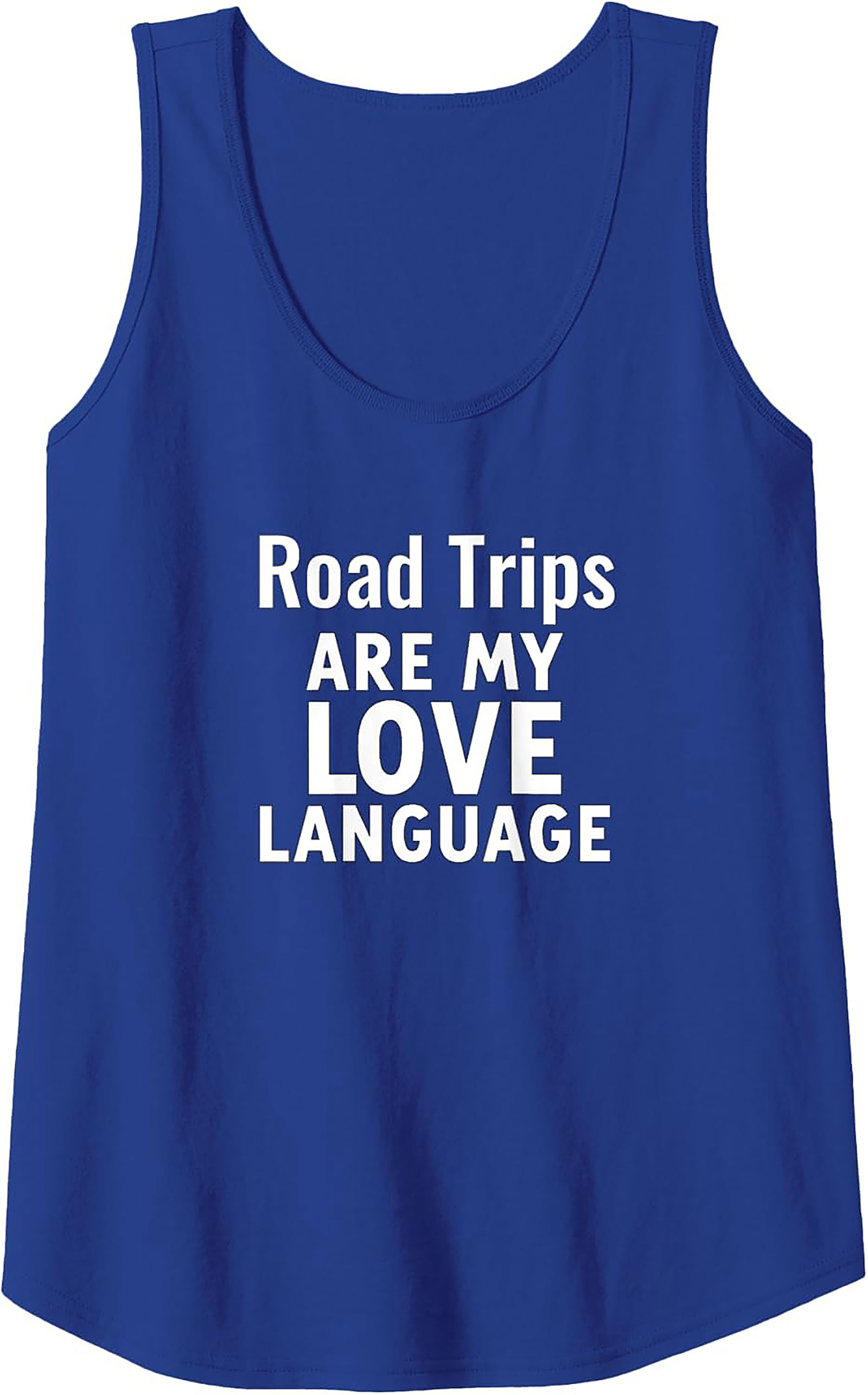 Road Trip Love Language Graphic Tank Unisex Sleeveless Tee