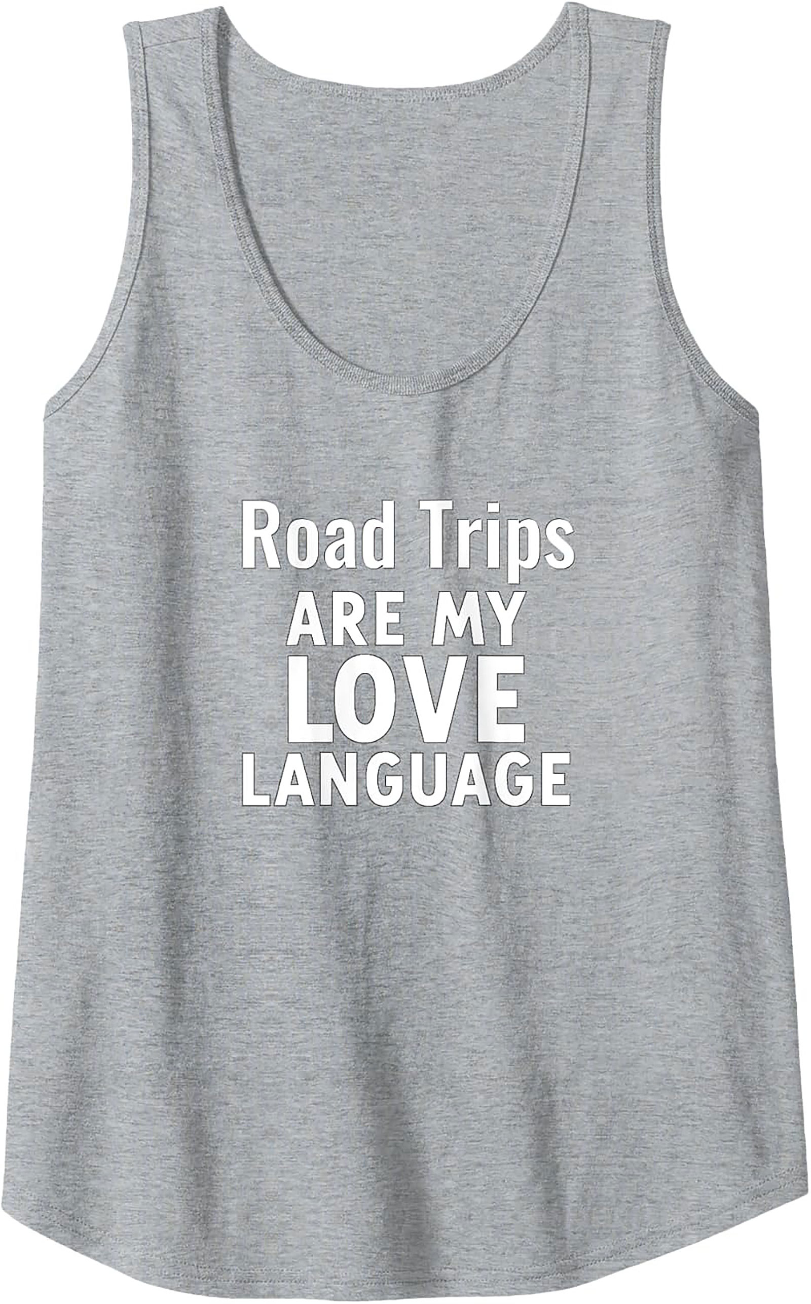 Road Trip Love Language Graphic Tank Unisex Sleeveless Tee
