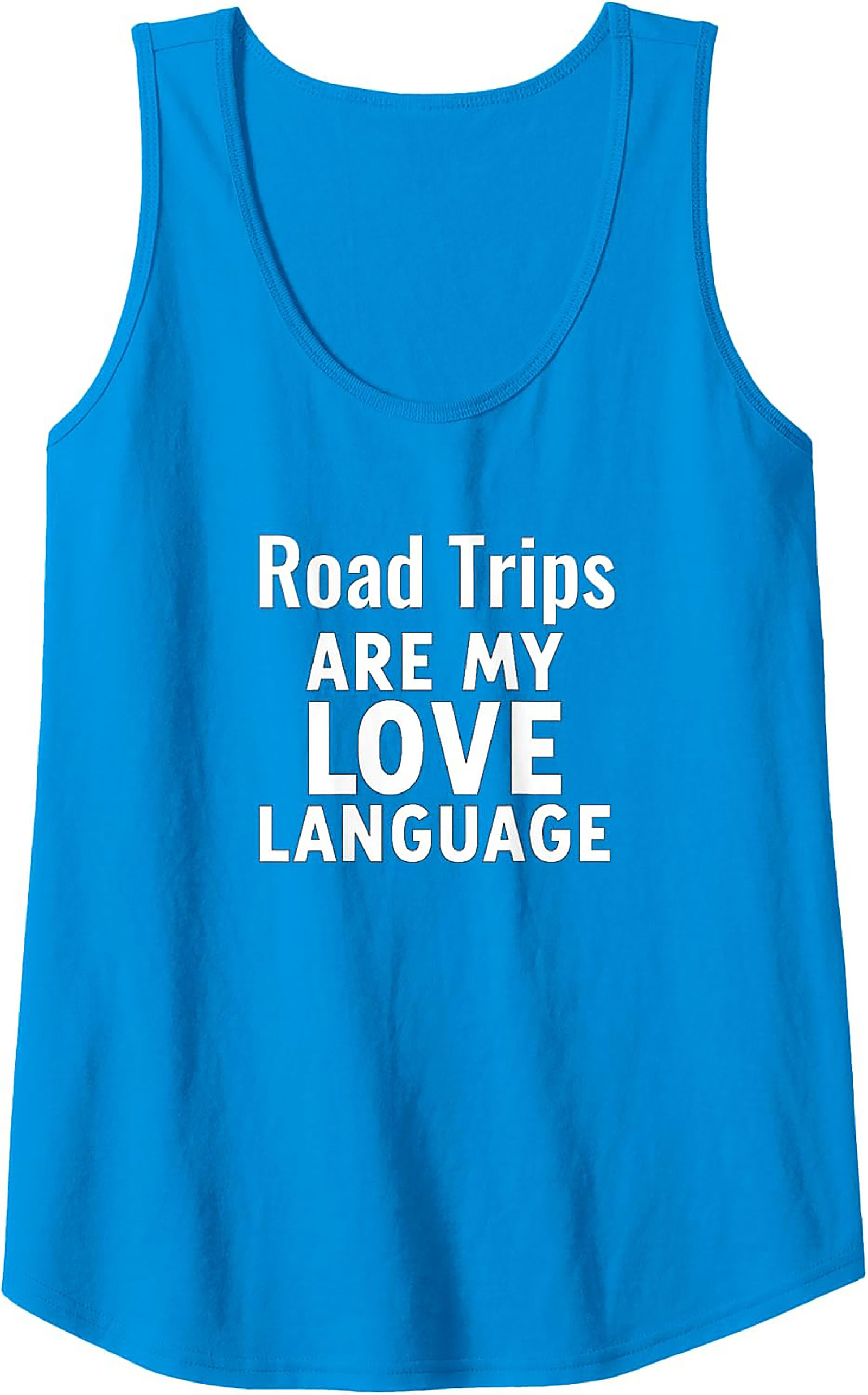 Road Trip Love Language Graphic Tank Unisex Sleeveless Tee