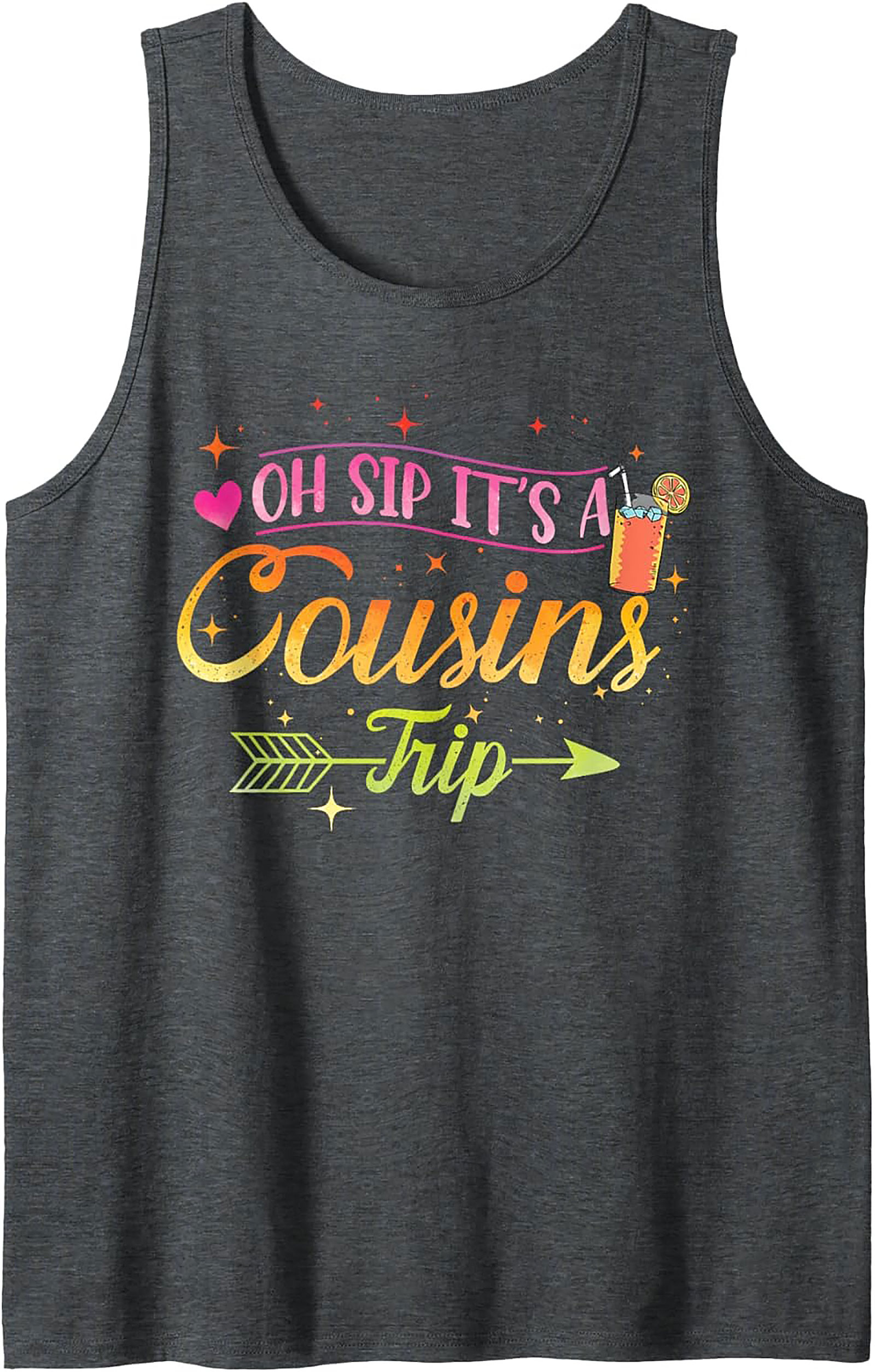 Cousins Trip Tank Top Fun Family Vacation Graphic Tank
