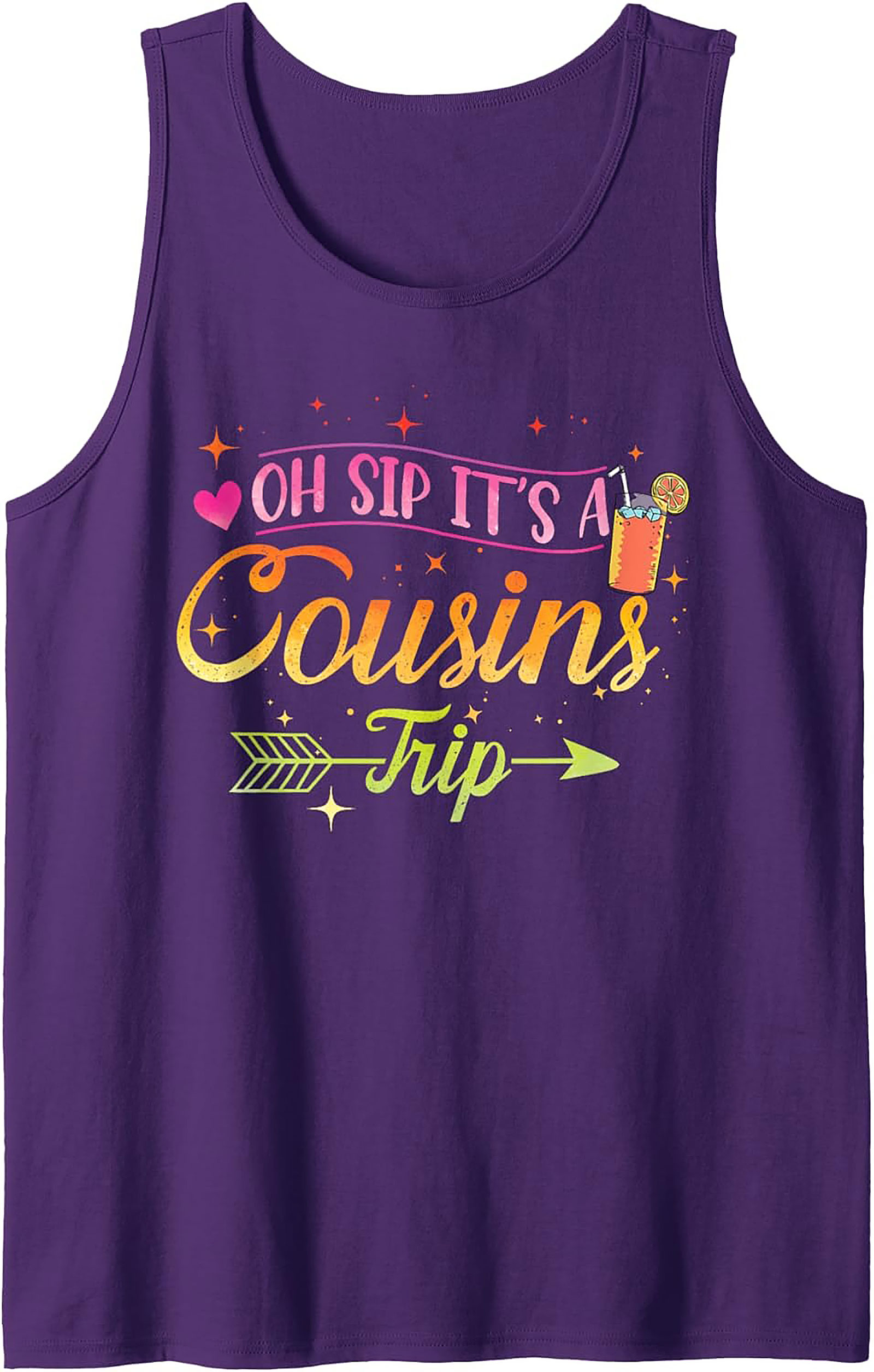 Cousins Trip Tank Top Fun Family Vacation Graphic Tank