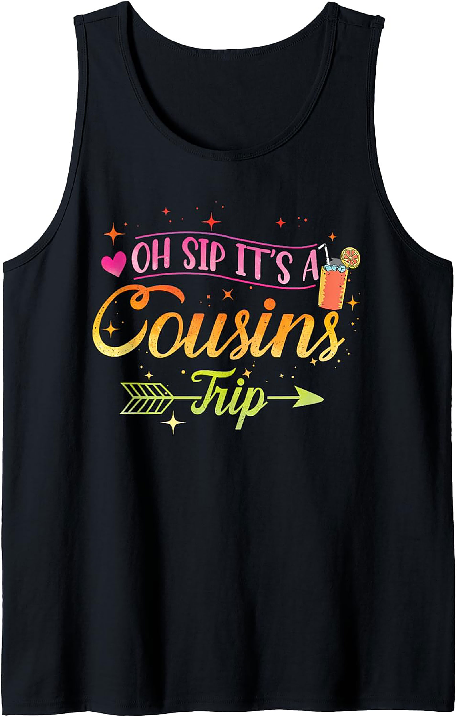 Cousins Trip Tank Top Fun Family Vacation Graphic Tank