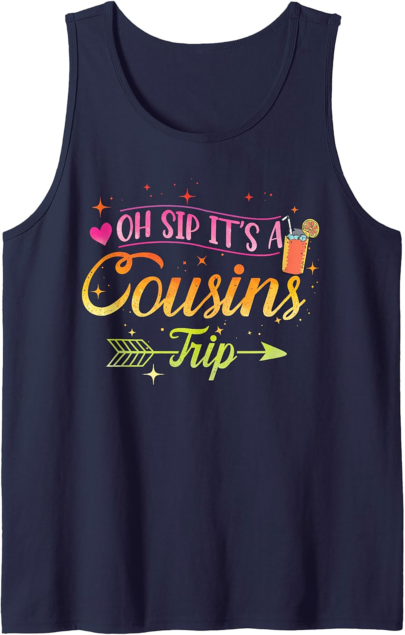 Cousins Trip Tank Top Fun Family Vacation Graphic Tank