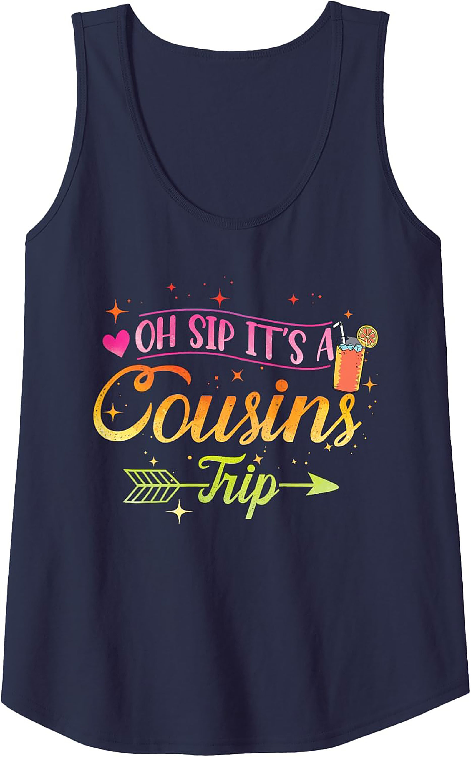 Cousins Trip Tank Top Fun Family Vacation Graphic Tank