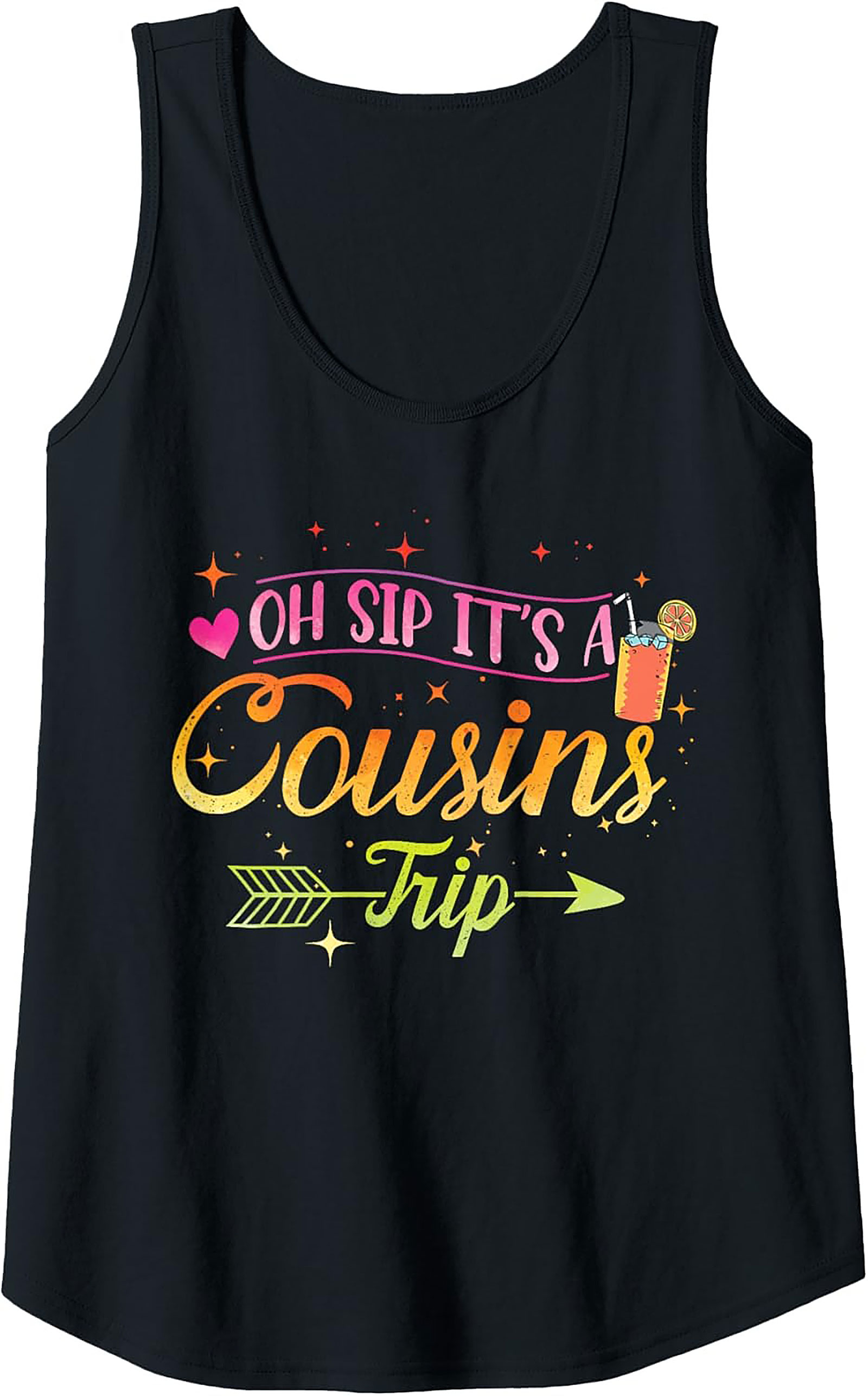 Cousins Trip Tank Top Fun Family Vacation Graphic Tank