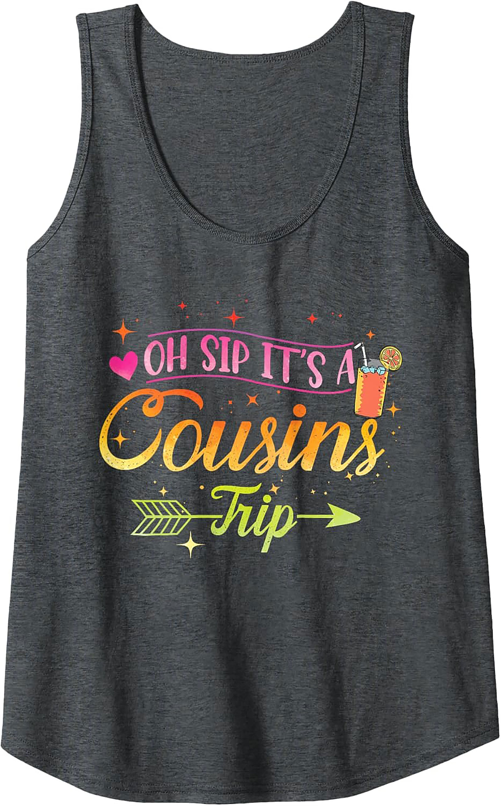 Cousins Trip Tank Top Fun Family Vacation Graphic Tank