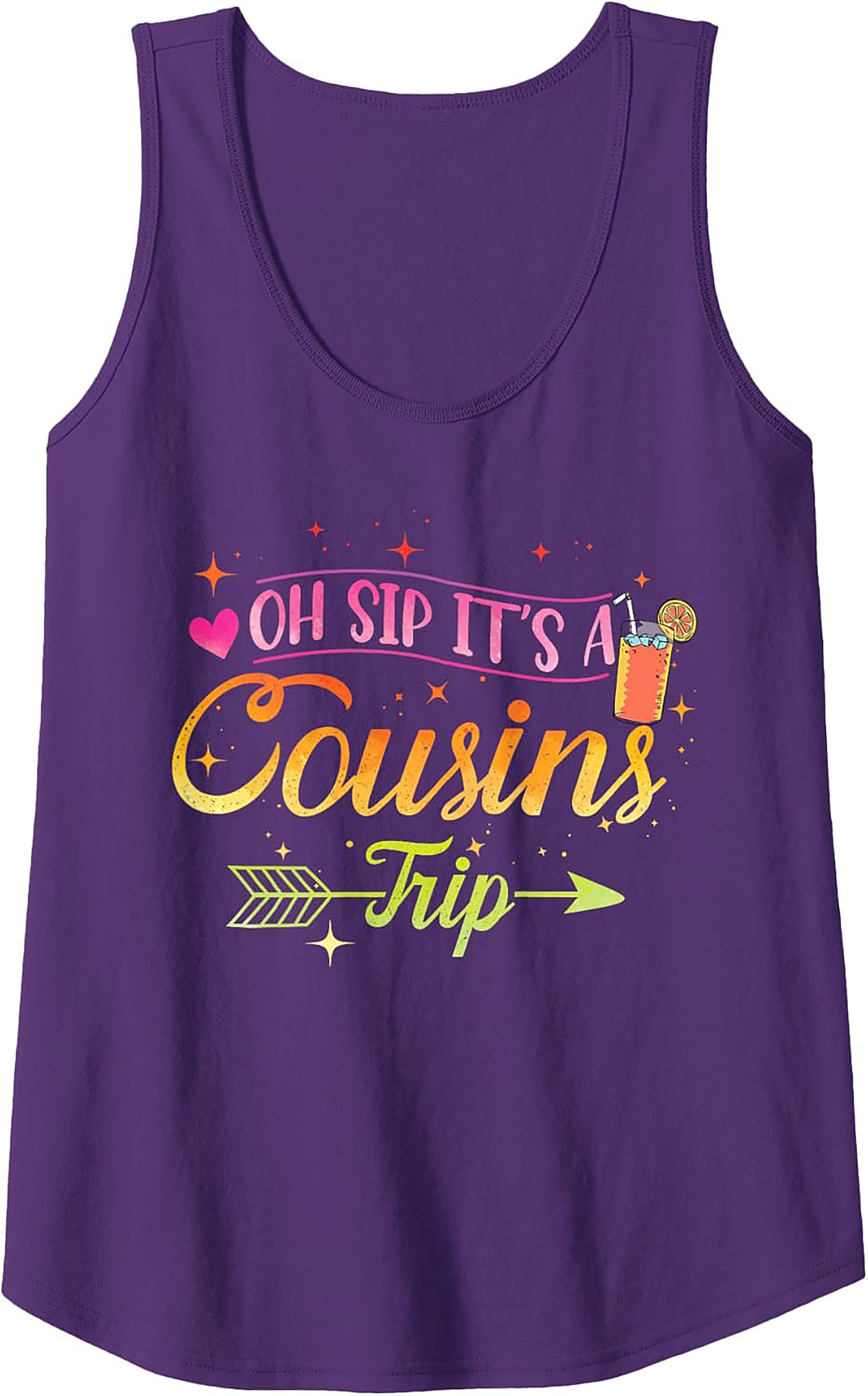 Cousins Trip Tank Top Fun Family Vacation Graphic Tank
