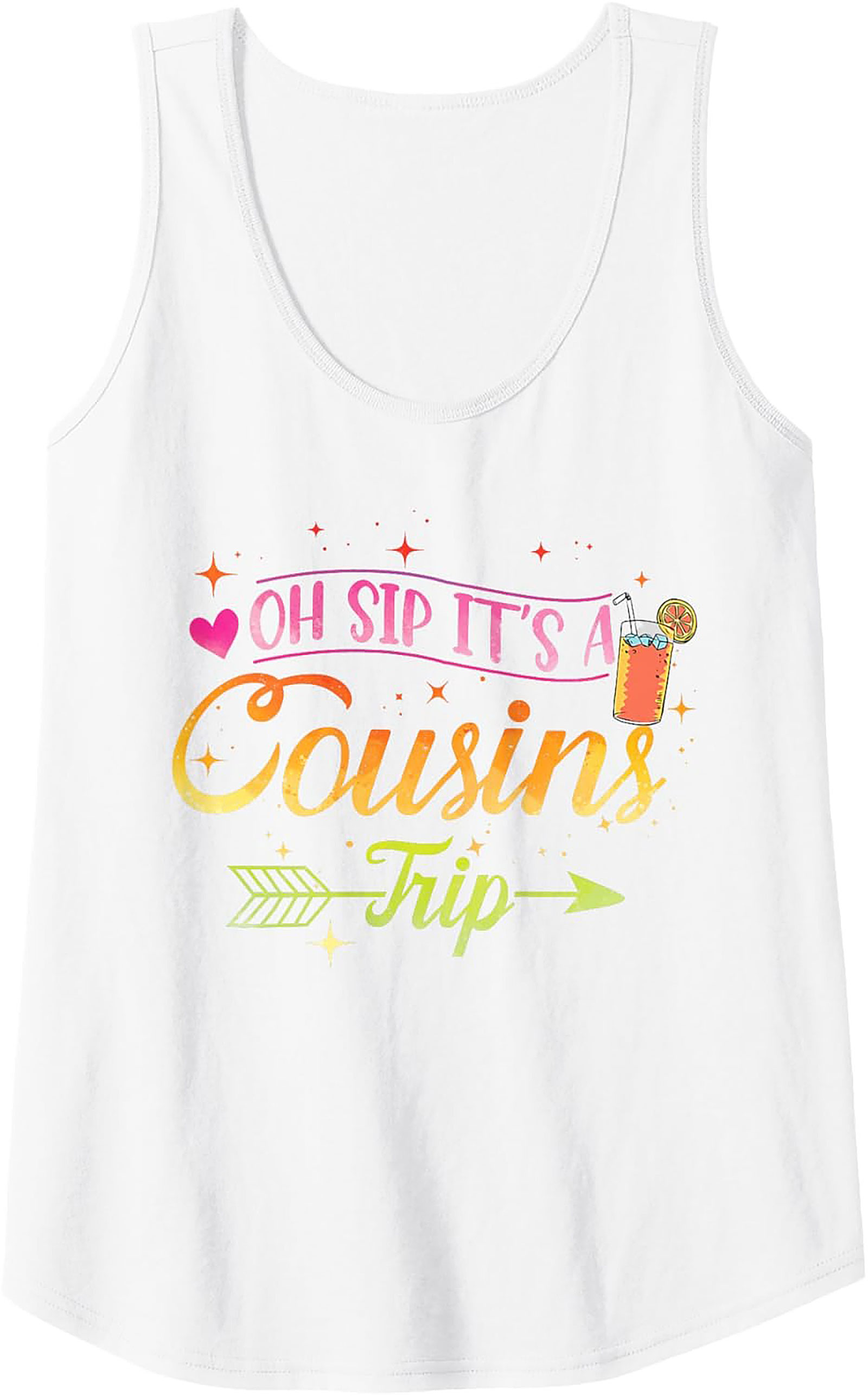 Cousins Trip Tank Top Fun Family Vacation Graphic Tank