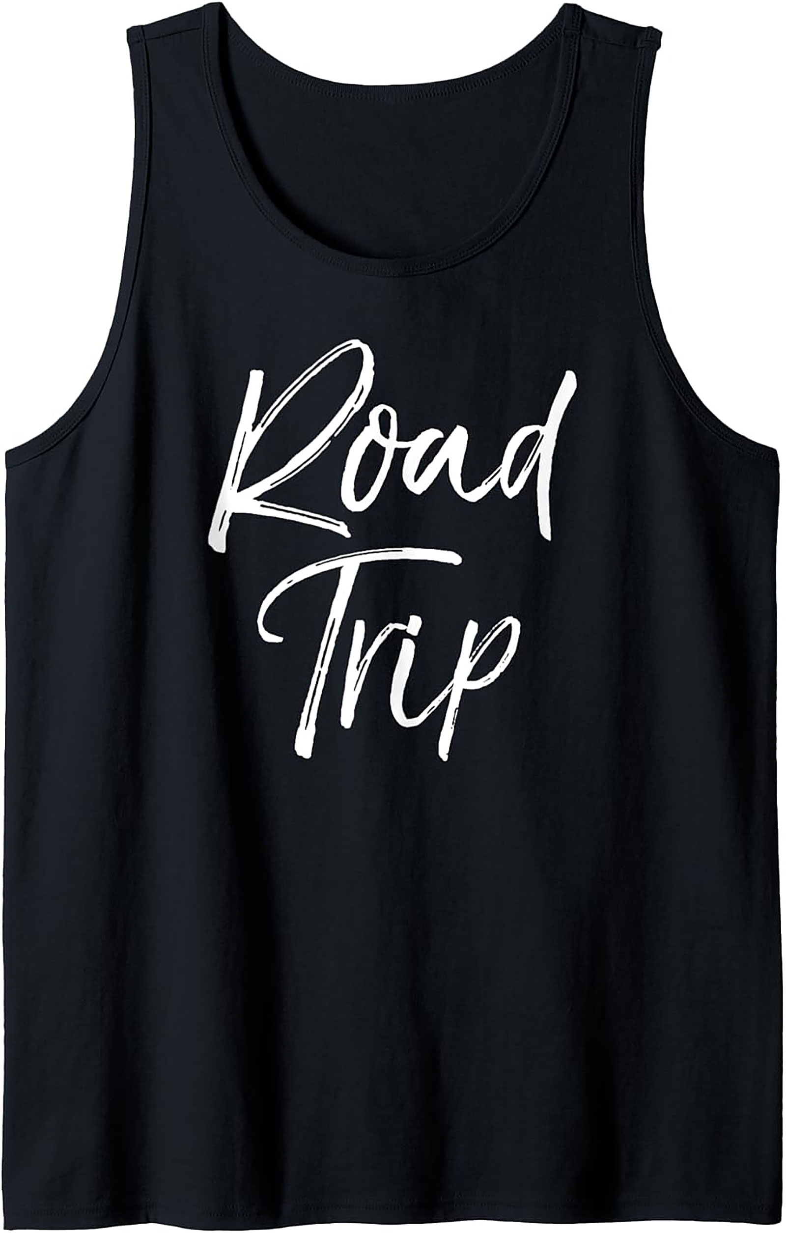 Road Trip Graphic Tank Unisex Sleeveless Shirt for Travel