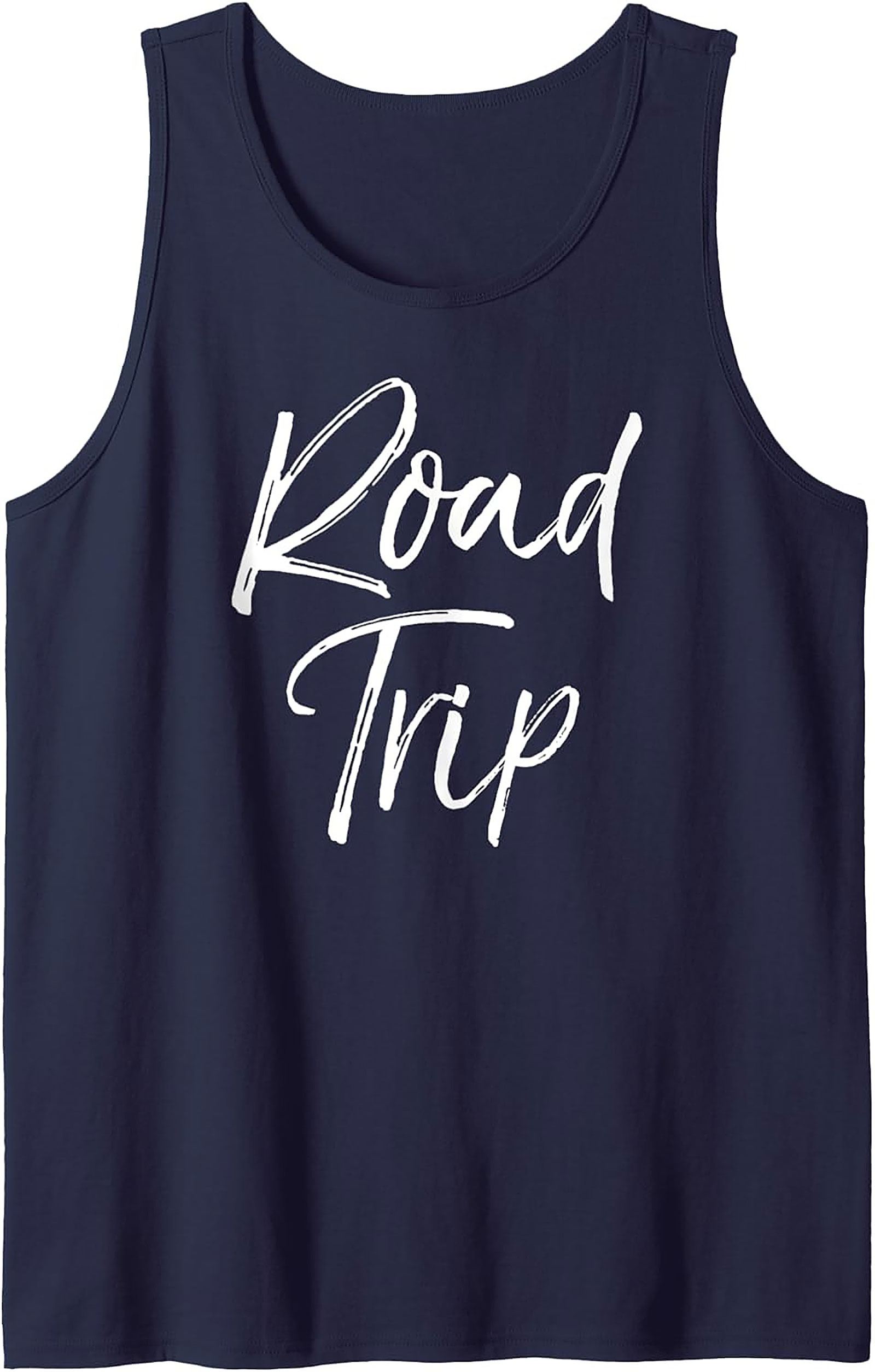 Road Trip Graphic Tank Unisex Sleeveless Shirt for Travel