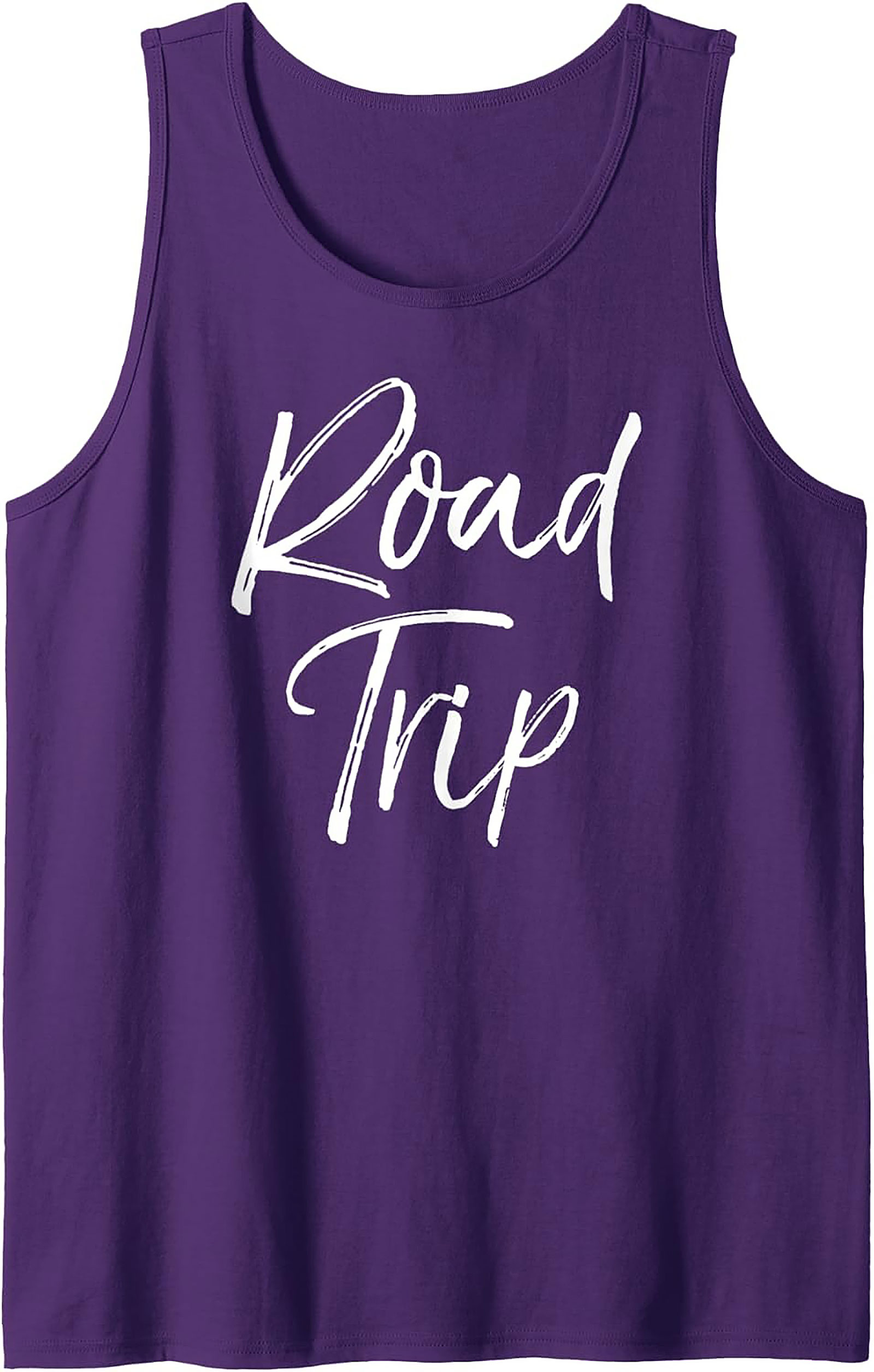 Road Trip Graphic Tank Unisex Sleeveless Shirt for Travel