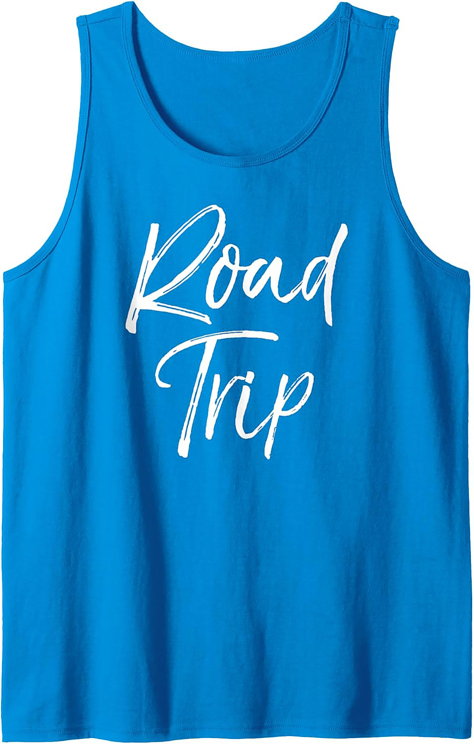 Road Trip Graphic Tank Unisex Sleeveless Shirt for Travel