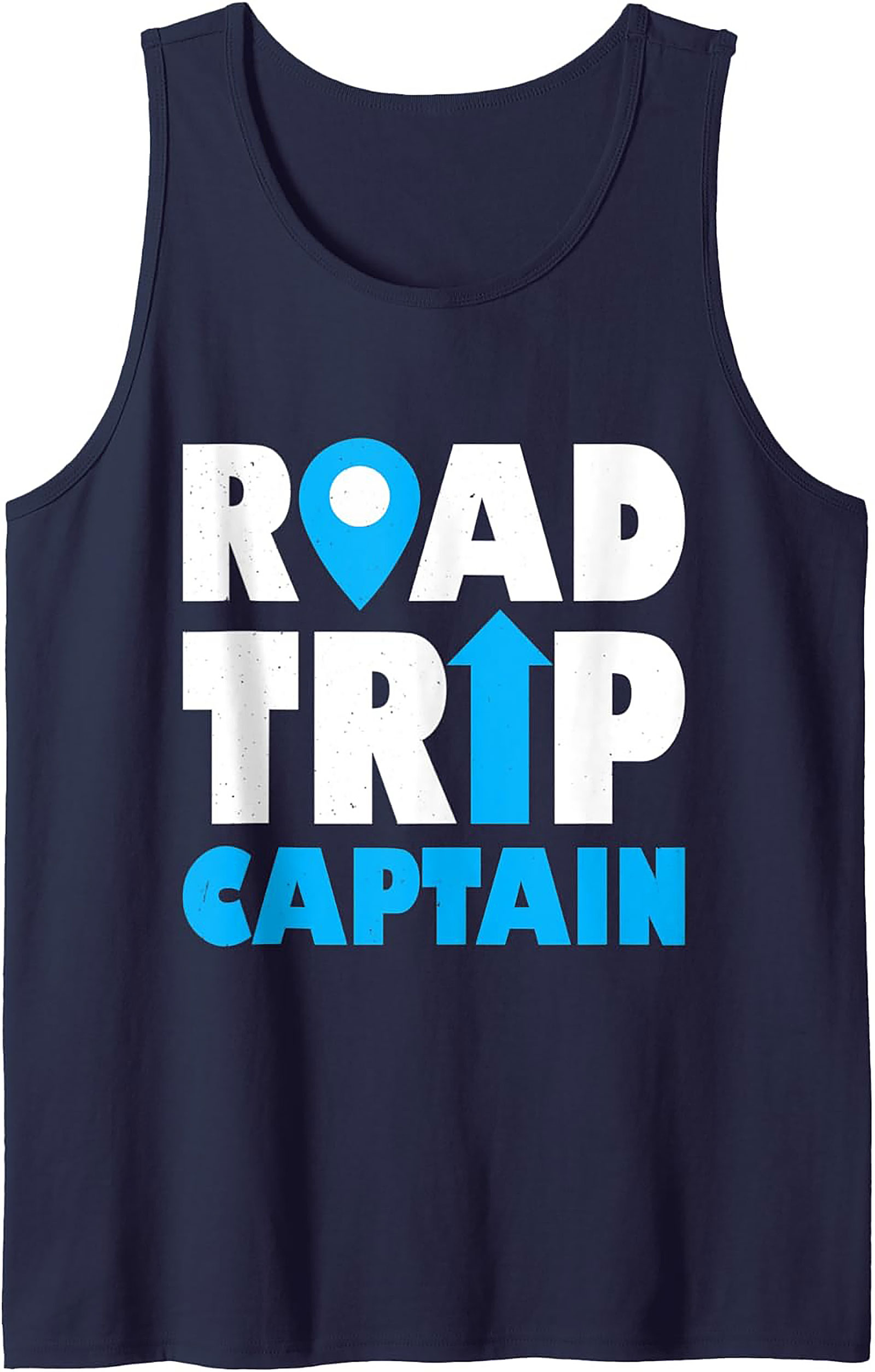  Road Trip Captain Graphic Tank Summer Sleeveless Shirt
