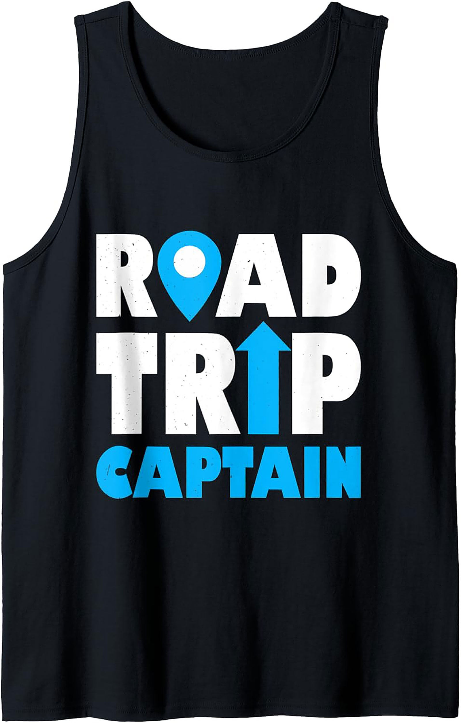 Road Trip Captain Graphic Tank Summer Sleeveless Shirt