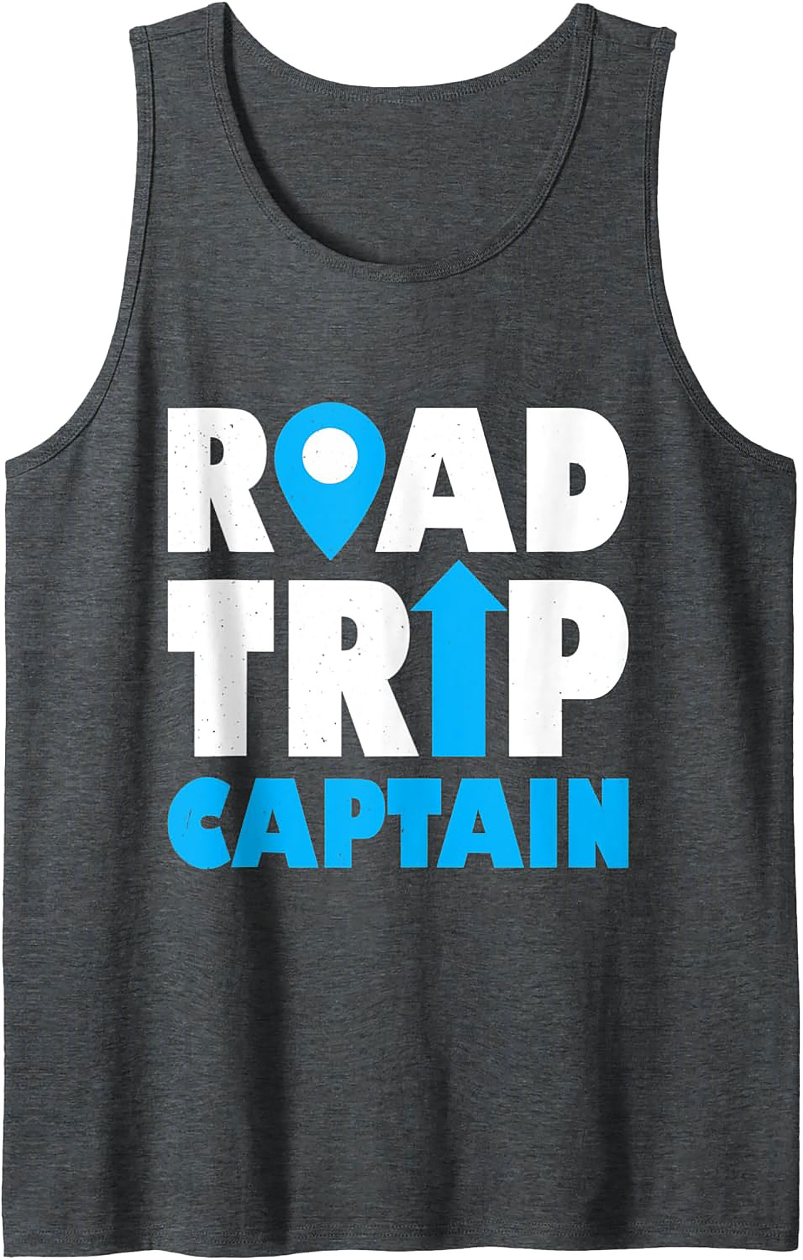  Road Trip Captain Graphic Tank Summer Sleeveless Shirt