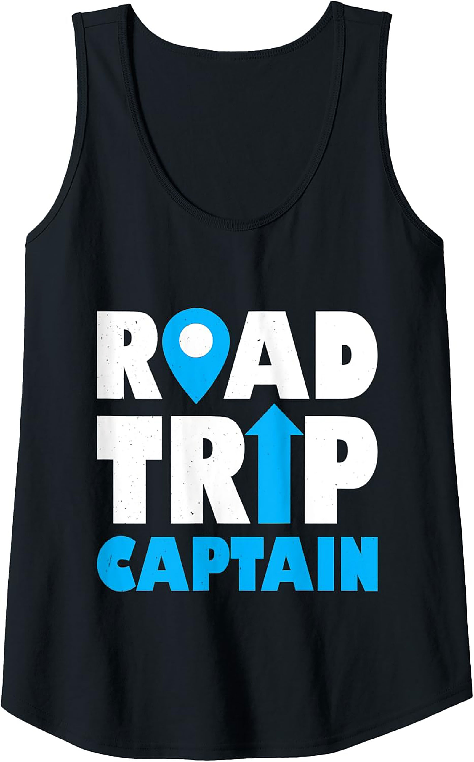  Road Trip Captain Graphic Tank Summer Sleeveless Shirt