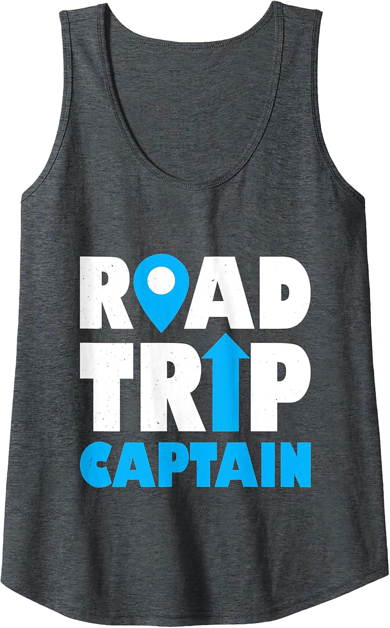  Road Trip Captain Graphic Tank Summer Sleeveless Shirt