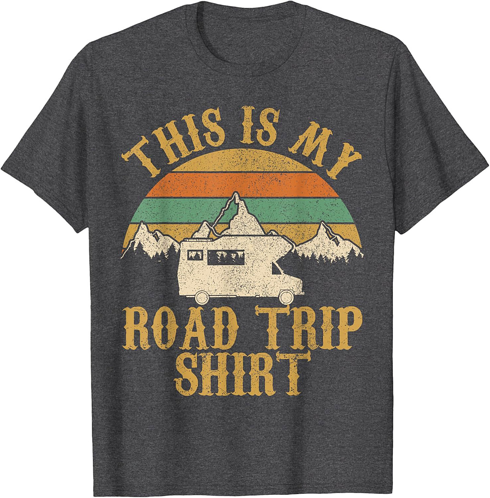 Road Trip Shirt Vintage RV Camper Tee Soft Cotton