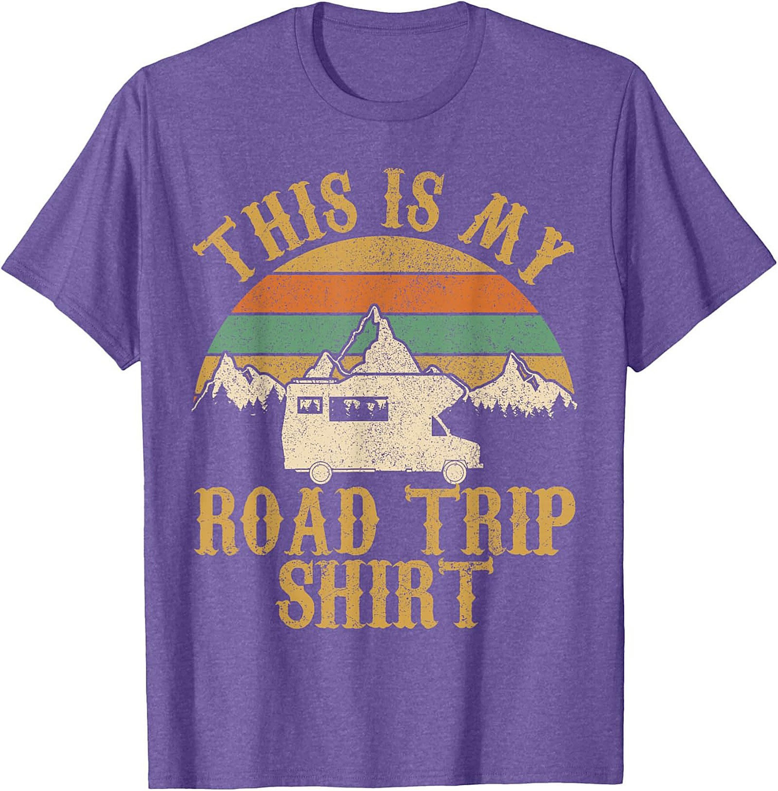 Road Trip Shirt Vintage RV Camper Tee Soft Cotton