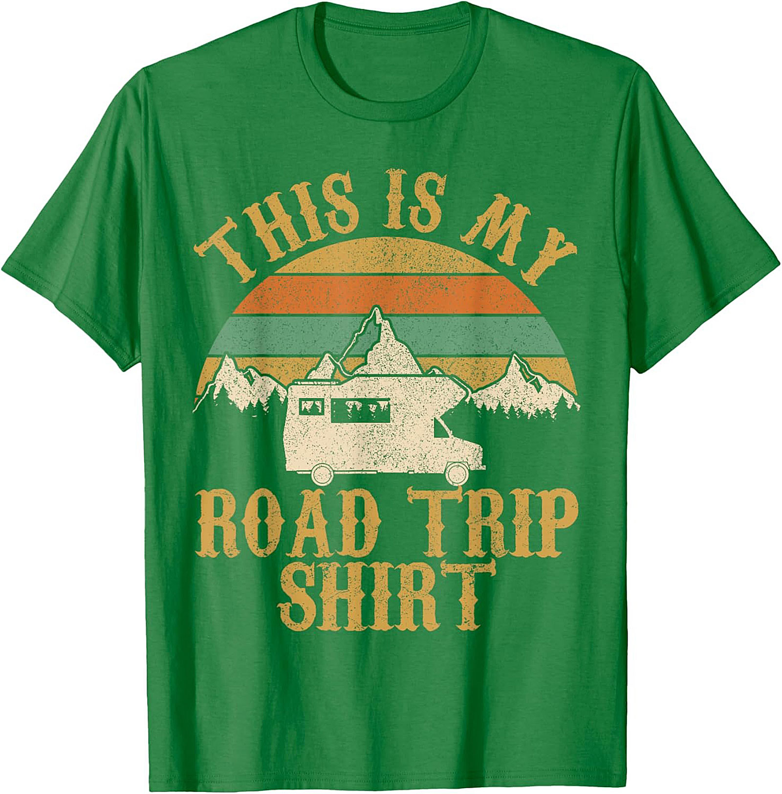 Road Trip Shirt Vintage RV Camper Tee Soft Cotton