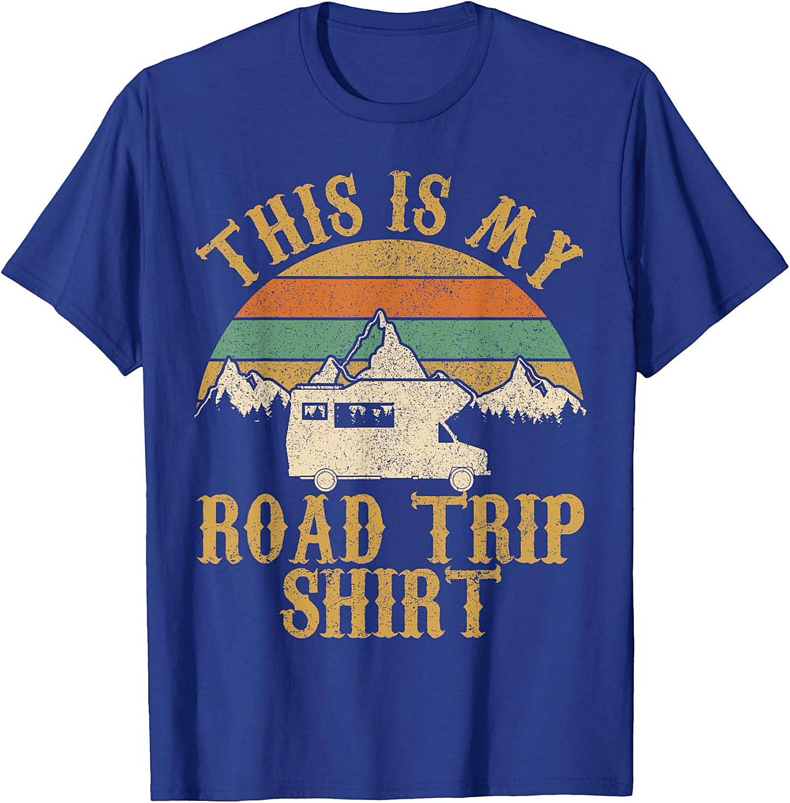 Road Trip Shirt Vintage RV Camper Tee Soft Cotton